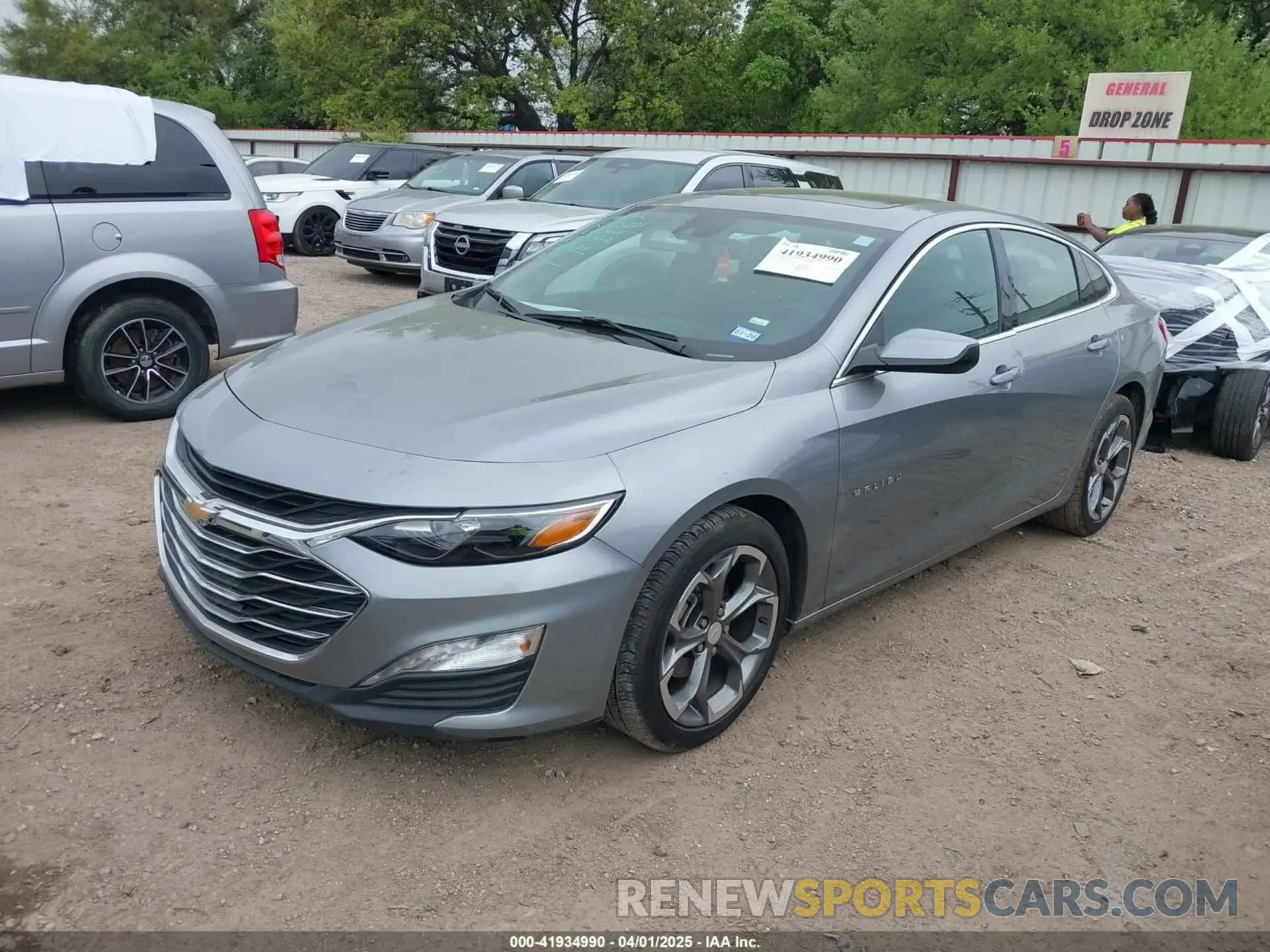 2 fotografías del automóvil dañado 1G1ZD5ST9RF179061 CHEVROLET MALIBU 2024