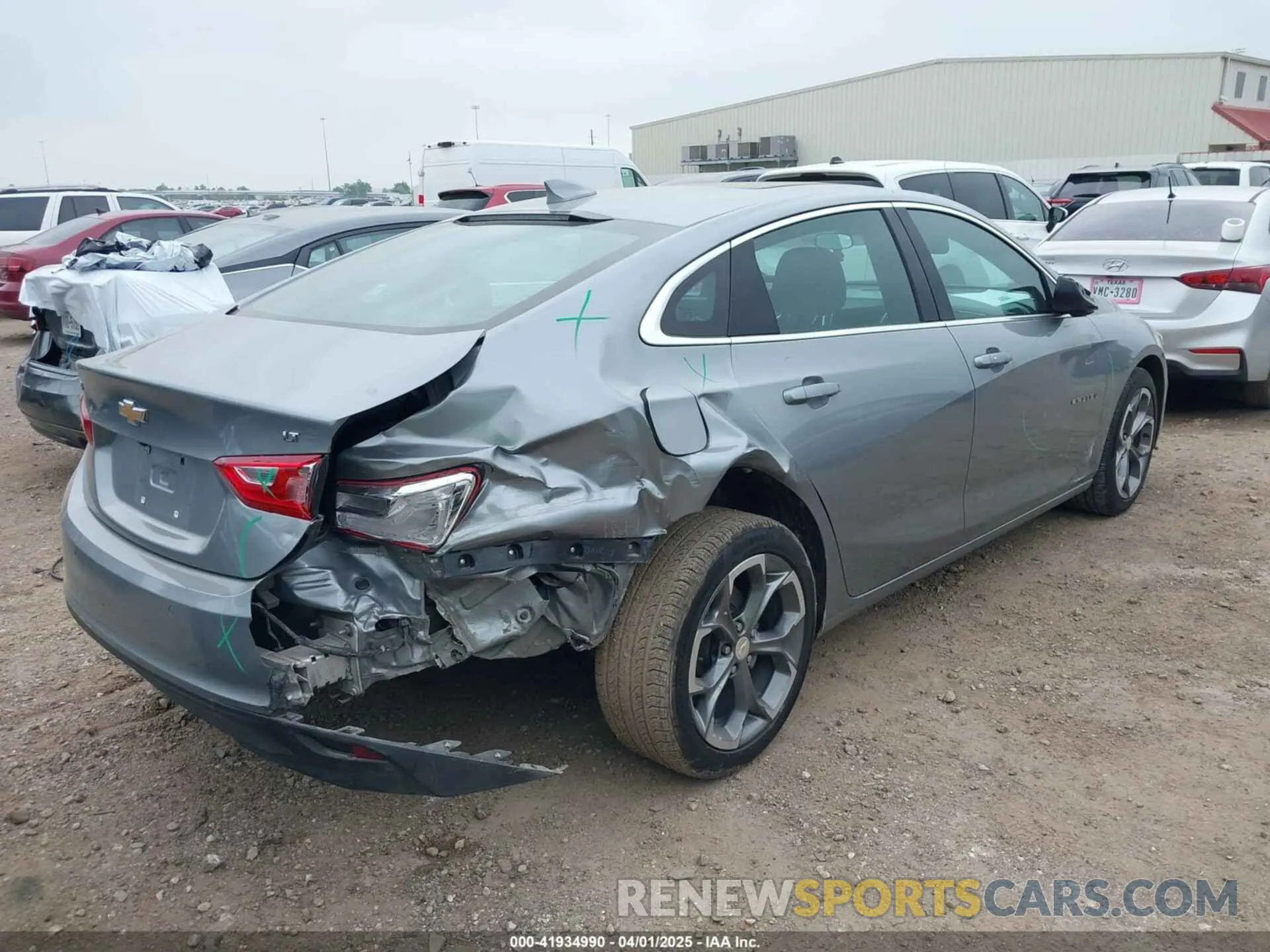 4 fotografías del automóvil dañado 1G1ZD5ST9RF179061 CHEVROLET MALIBU 2024