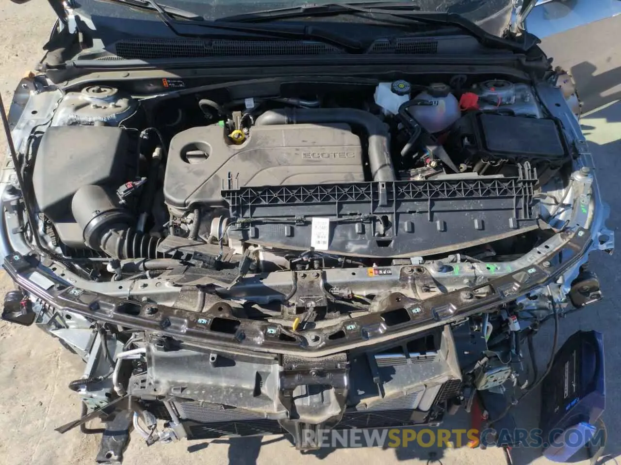 11 fotografías del automóvil dañado 1G1ZD5ST9RF191047 CHEVROLET MALIBU 2024