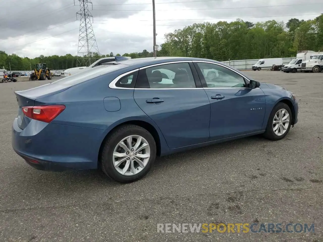 3 fotografías del automóvil dañado 1G1ZD5ST9RF217257 CHEVROLET MALIBU 2024