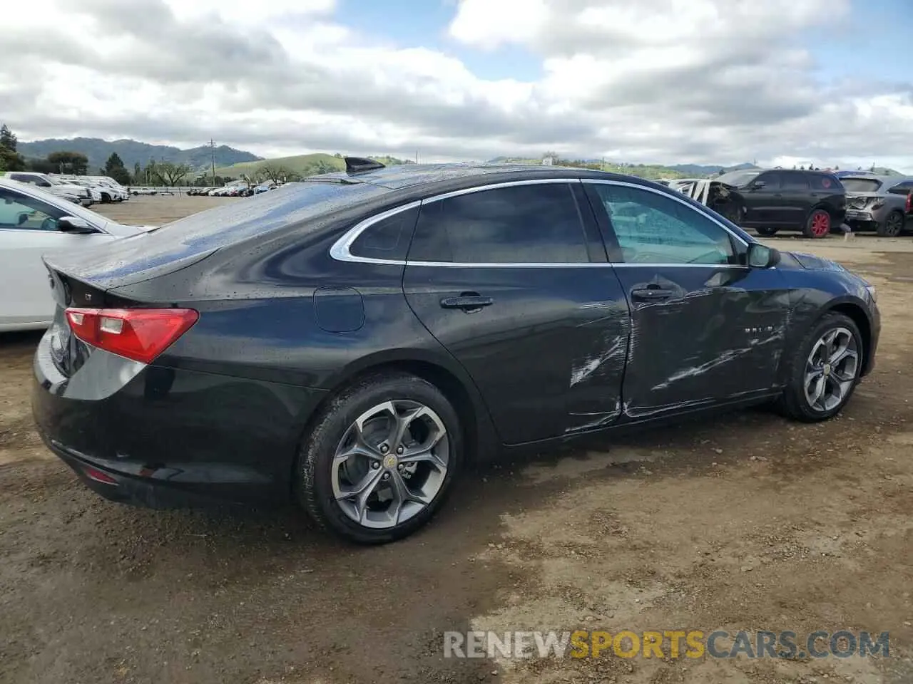 3 fotografías del automóvil dañado 1G1ZD5ST9RF241865 CHEVROLET MALIBU 2024