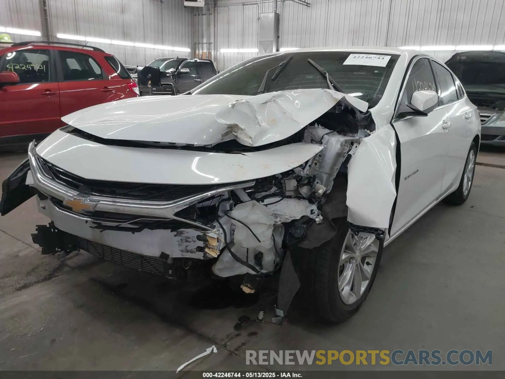 2 fotografías del automóvil dañado 1G1ZD5STXRF124425 CHEVROLET MALIBU 2024