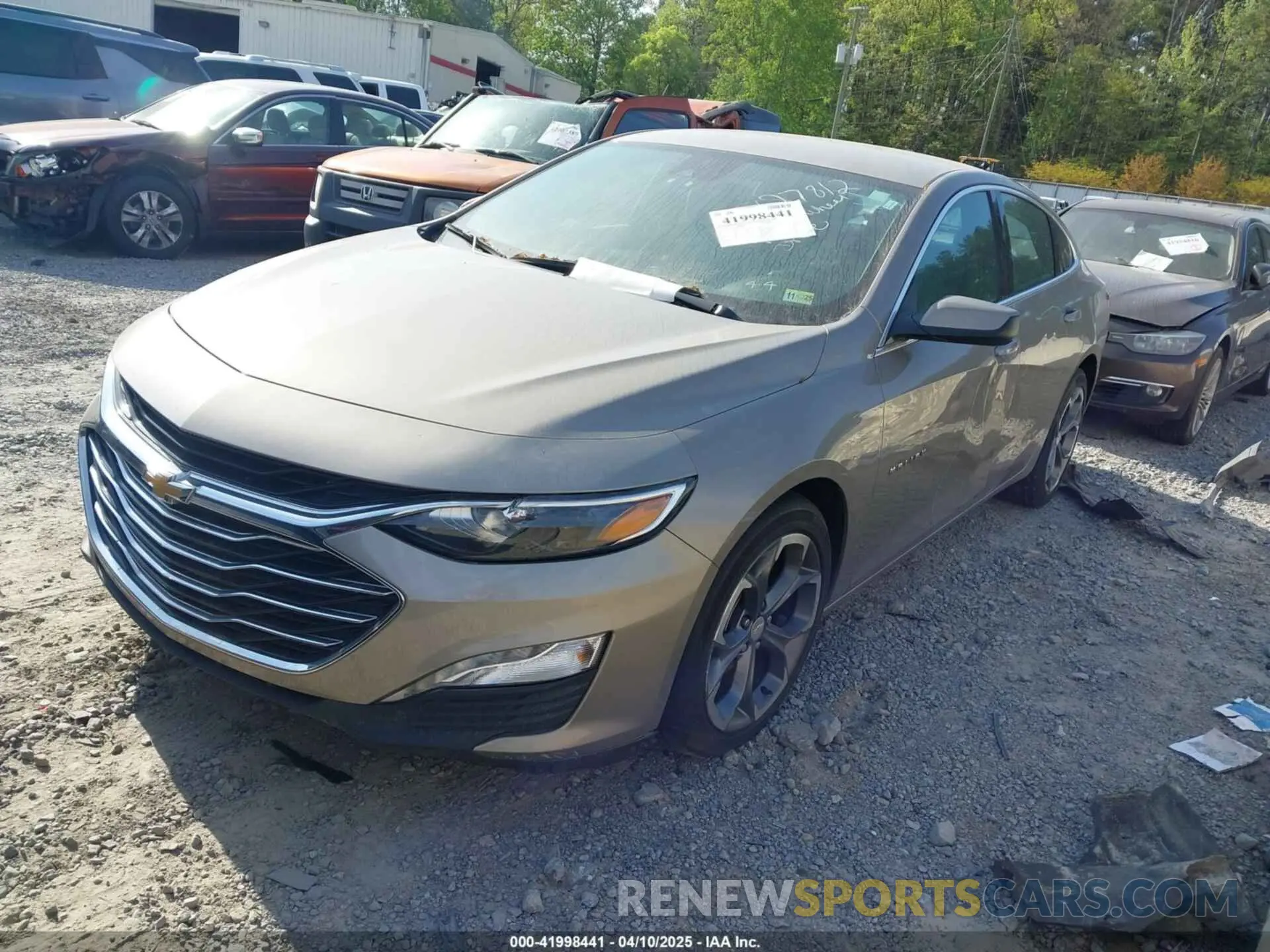 2 fotografías del automóvil dañado 1G1ZD5STXRF127812 CHEVROLET MALIBU 2024