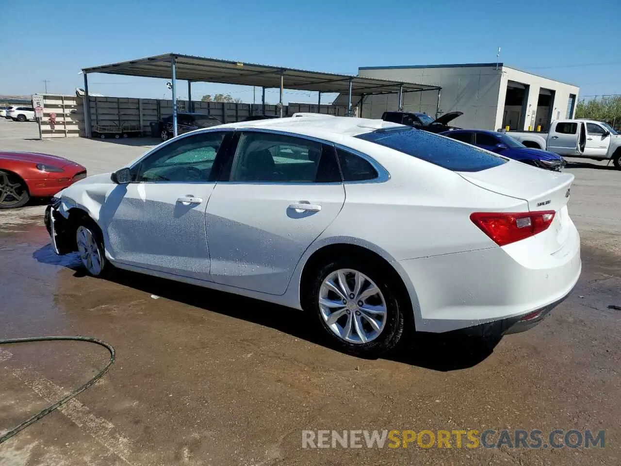 2 fotografías del automóvil dañado 1G1ZD5STXRF239784 CHEVROLET MALIBU 2024