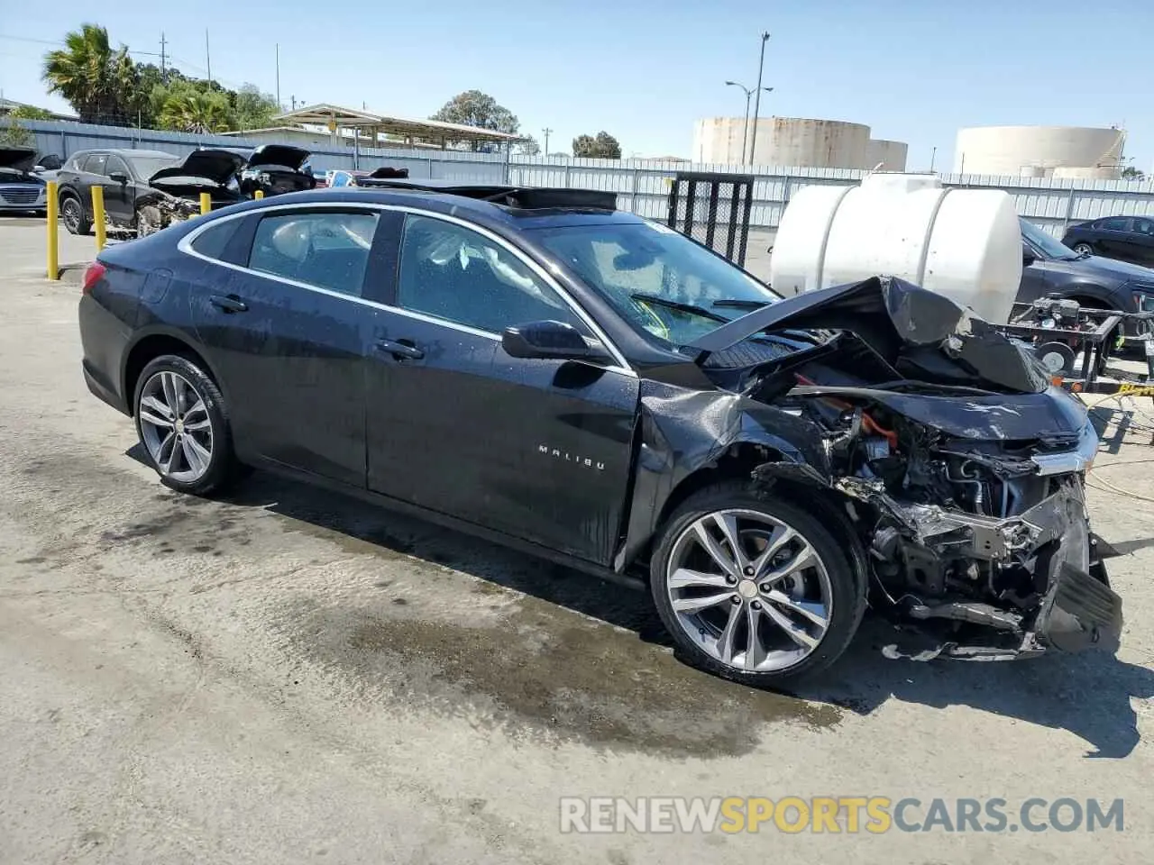 4 fotografías del automóvil dañado 1G1ZE5ST7RF237570 CHEVROLET MALIBU 2024