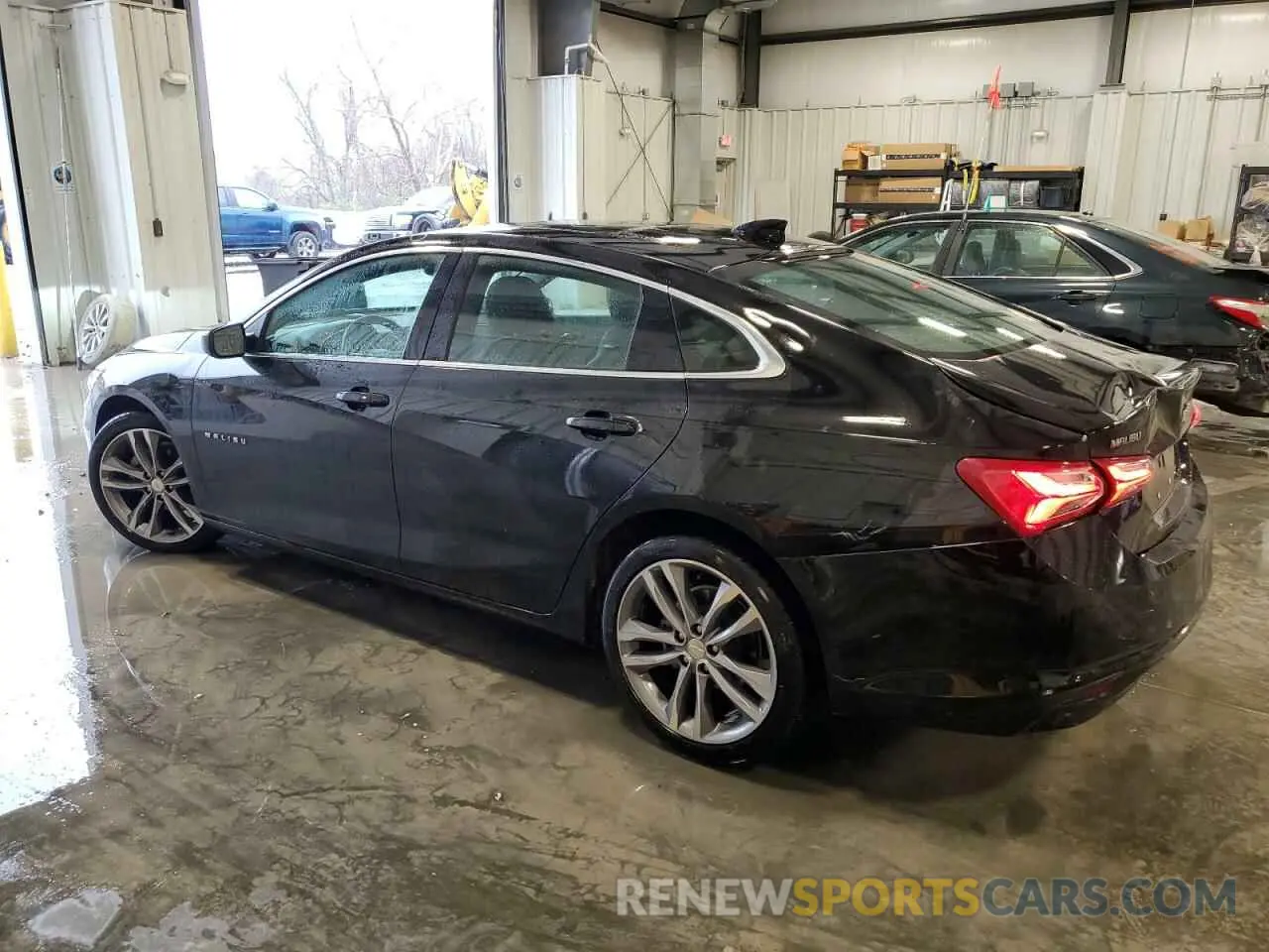 2 fotografías del automóvil dañado 1G1ZE5STXRF122333 CHEVROLET MALIBU 2024