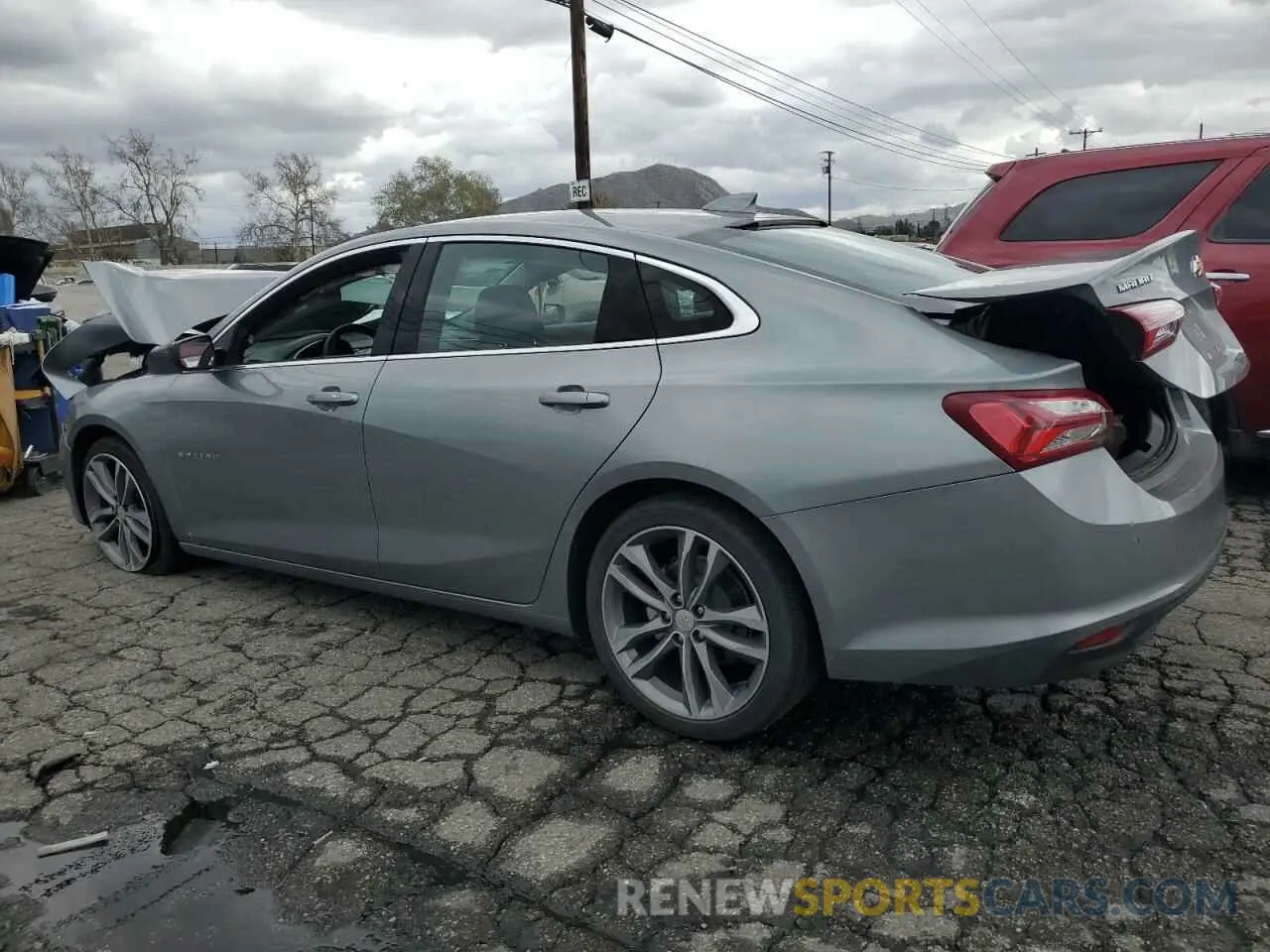 2 fotografías del automóvil dañado 1G1ZE5STXRF218124 CHEVROLET MALIBU 2024