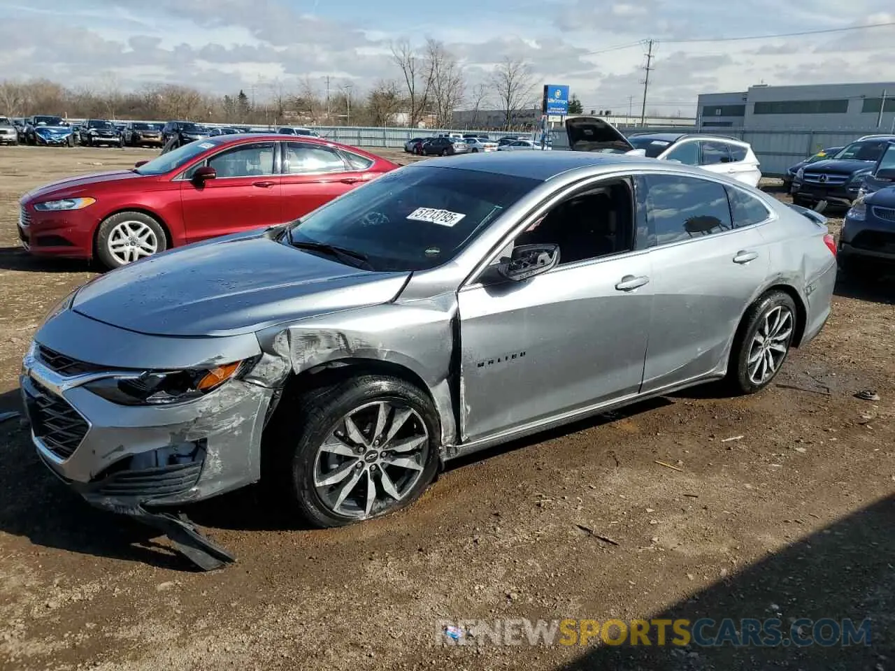 1 fotografías del automóvil dañado 1G1ZG5ST0RF136316 CHEVROLET MALIBU 2024