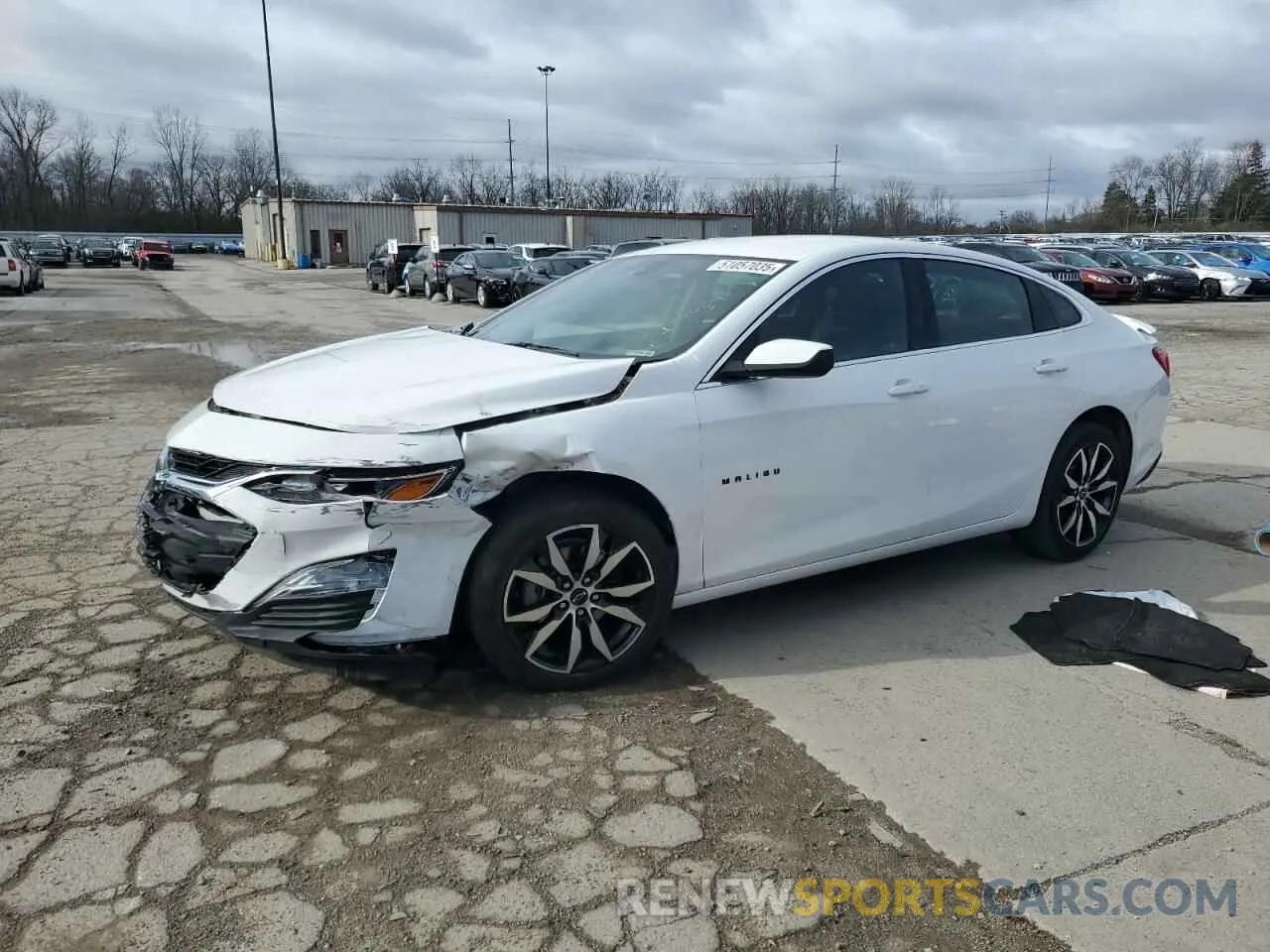 1 fotografías del automóvil dañado 1G1ZG5ST0RF138955 CHEVROLET MALIBU 2024