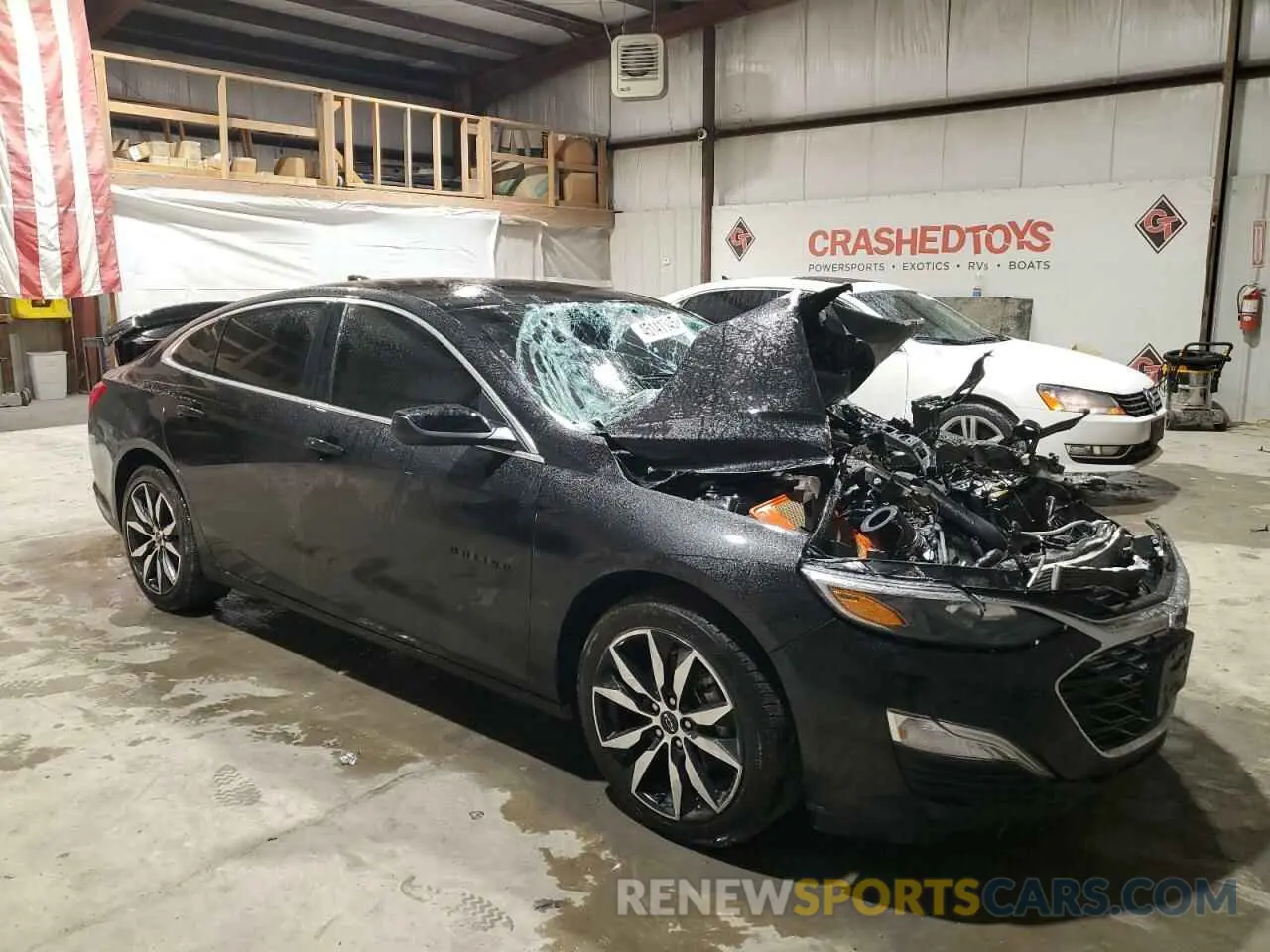 4 fotografías del automóvil dañado 1G1ZG5ST1RF191518 CHEVROLET MALIBU 2024