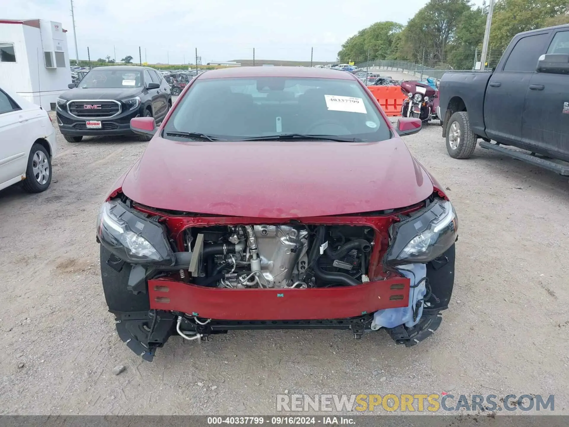 12 fotografías del automóvil dañado 1G1ZG5ST1RF240409 CHEVROLET MALIBU 2024