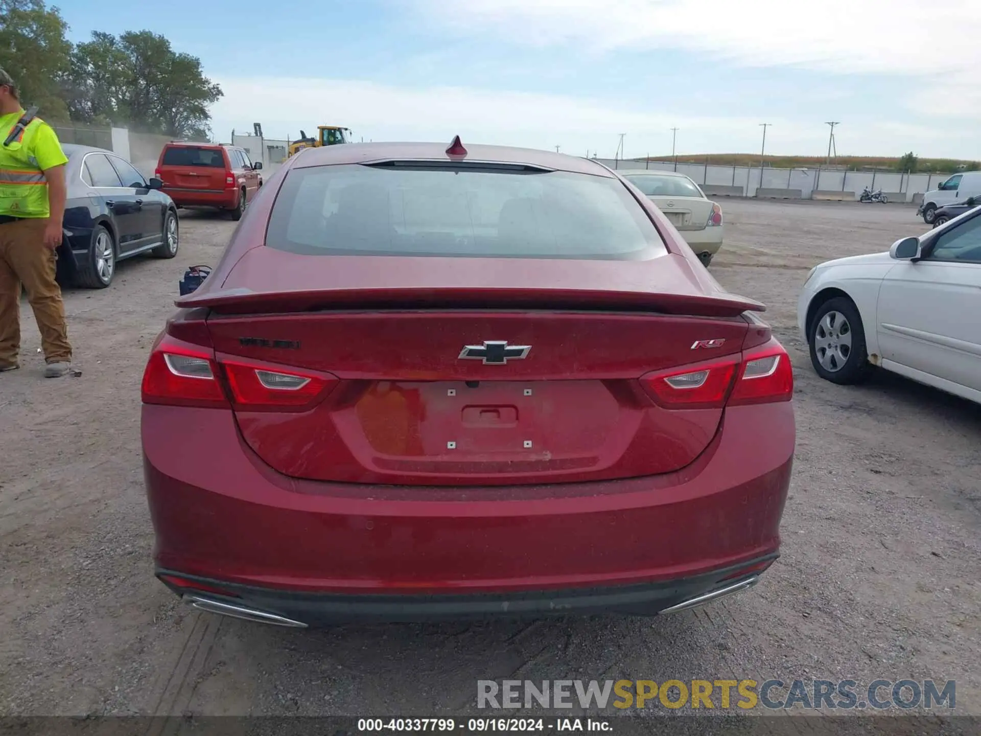 16 fotografías del automóvil dañado 1G1ZG5ST1RF240409 CHEVROLET MALIBU 2024