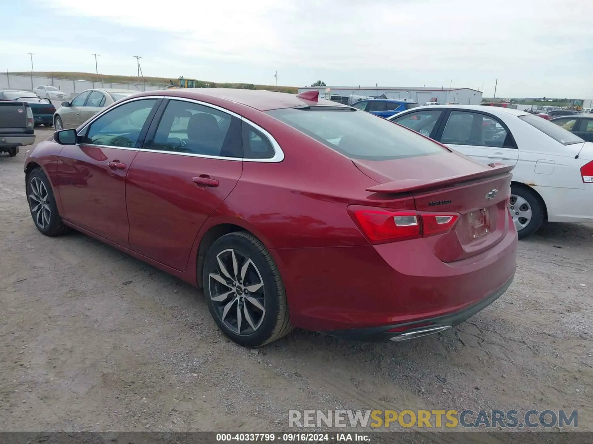 3 fotografías del automóvil dañado 1G1ZG5ST1RF240409 CHEVROLET MALIBU 2024