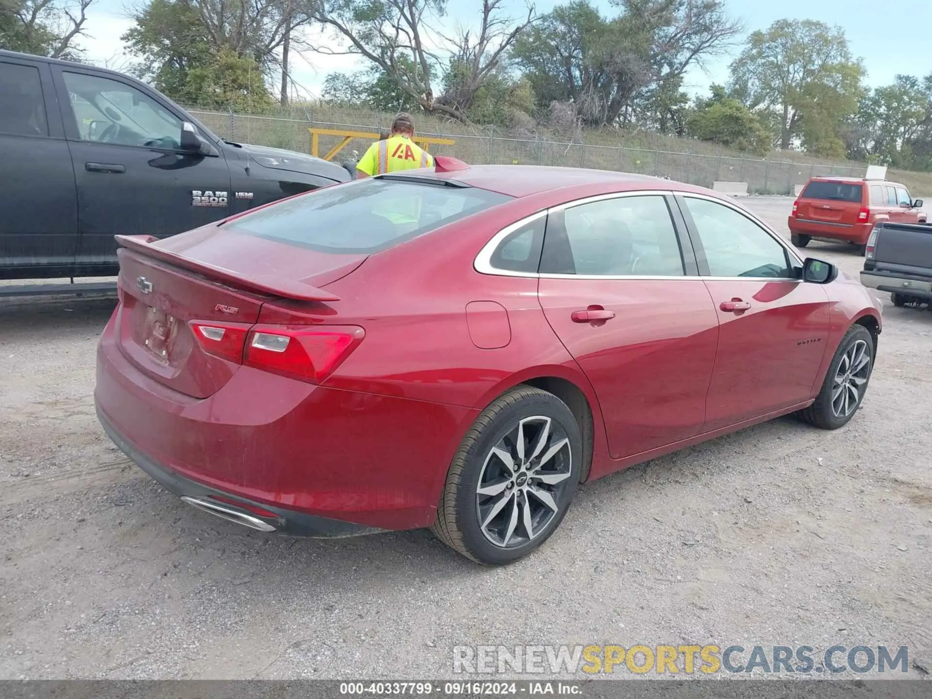 4 fotografías del automóvil dañado 1G1ZG5ST1RF240409 CHEVROLET MALIBU 2024