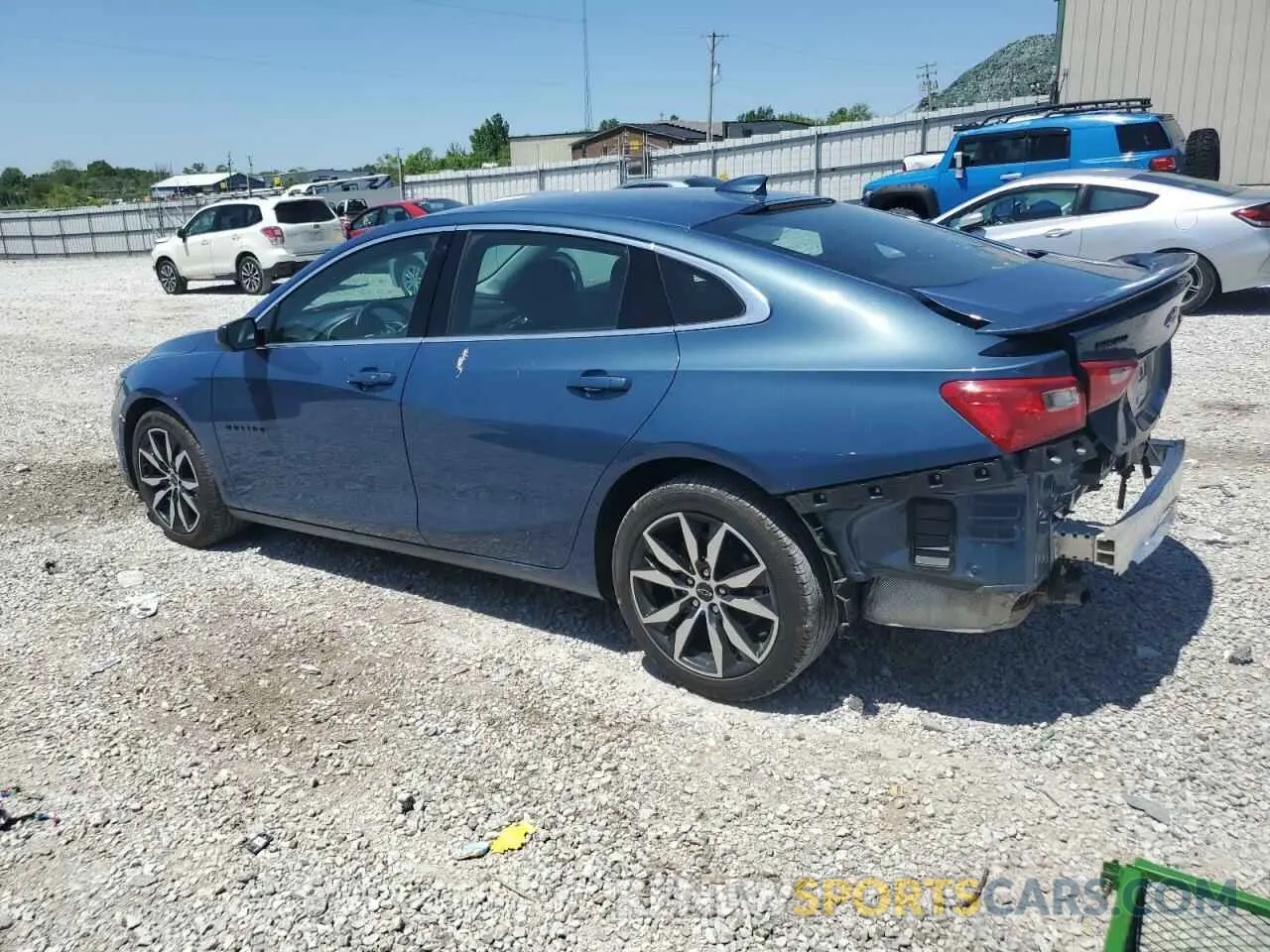 2 fotografías del automóvil dañado 1G1ZG5ST1RF246338 CHEVROLET MALIBU 2024
