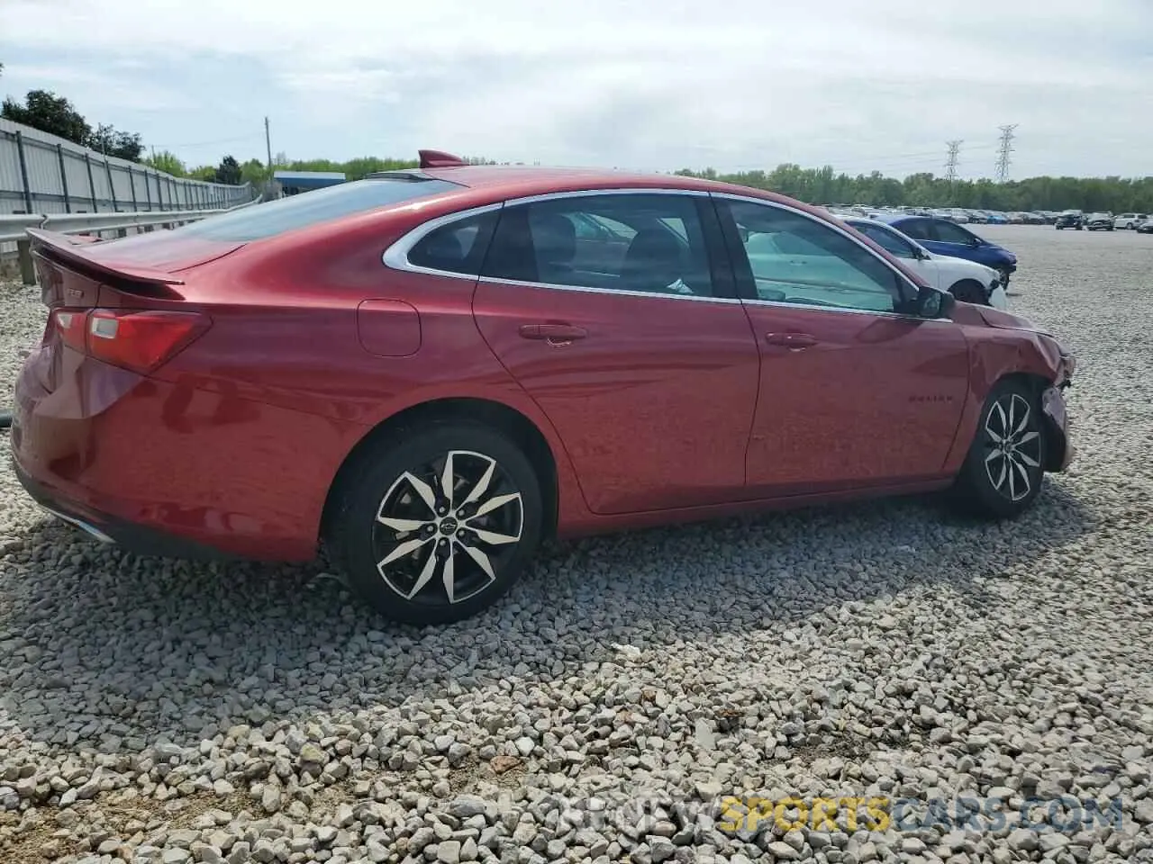 3 fotografías del automóvil dañado 1G1ZG5ST2RF111028 CHEVROLET MALIBU 2024