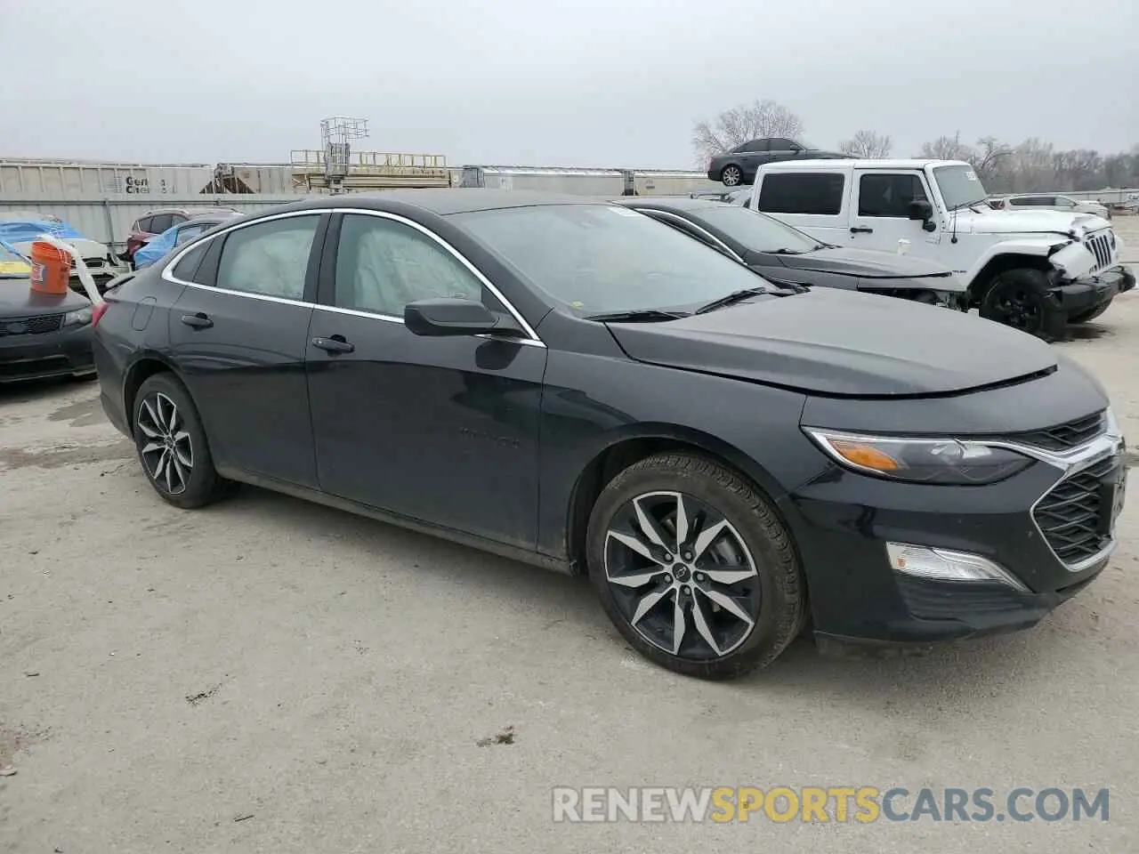 4 fotografías del automóvil dañado 1G1ZG5ST2RF117217 CHEVROLET MALIBU 2024