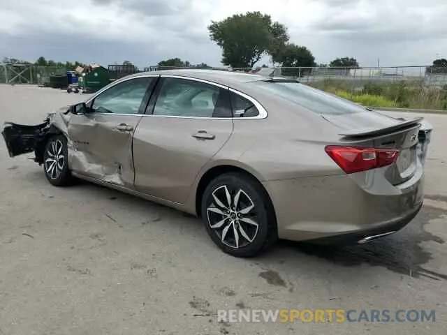 2 fotografías del automóvil dañado 1G1ZG5ST2RF152310 CHEVROLET MALIBU 2024