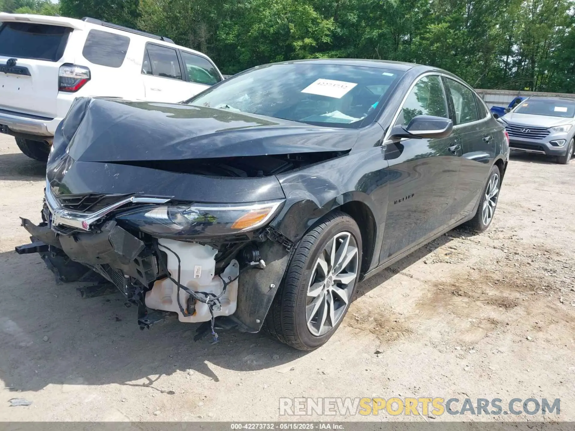 2 fotografías del automóvil dañado 1G1ZG5ST2RF220430 CHEVROLET MALIBU 2024