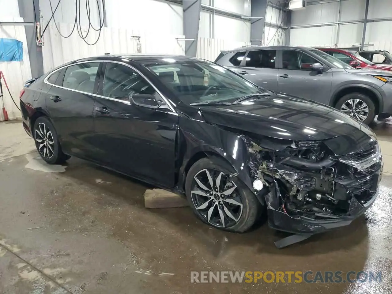 4 fotografías del automóvil dañado 1G1ZG5ST4RF213186 CHEVROLET MALIBU 2024