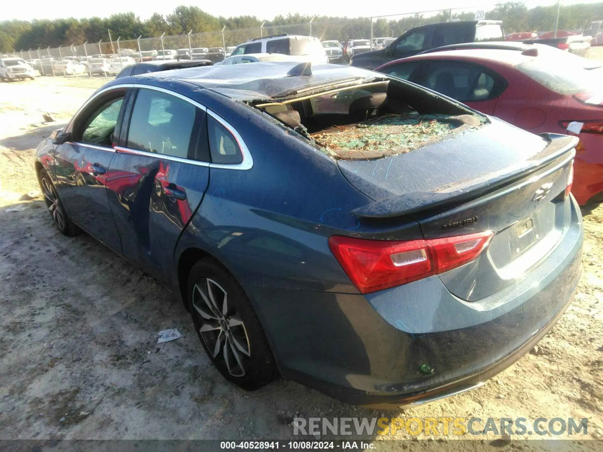3 fotografías del automóvil dañado 1G1ZG5ST5RF151877 CHEVROLET MALIBU 2024