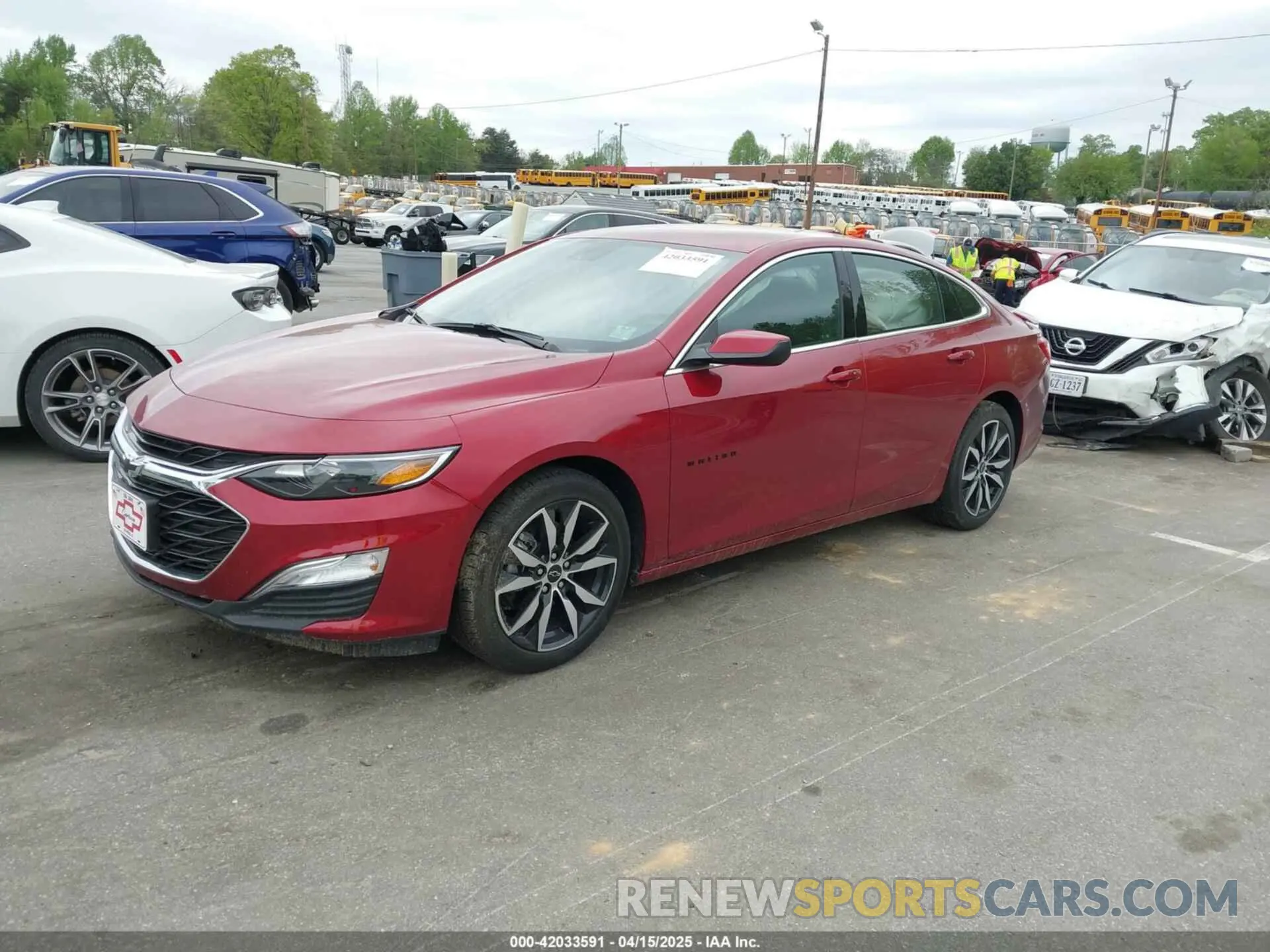 2 fotografías del automóvil dañado 1G1ZG5ST6RF175489 CHEVROLET MALIBU 2024