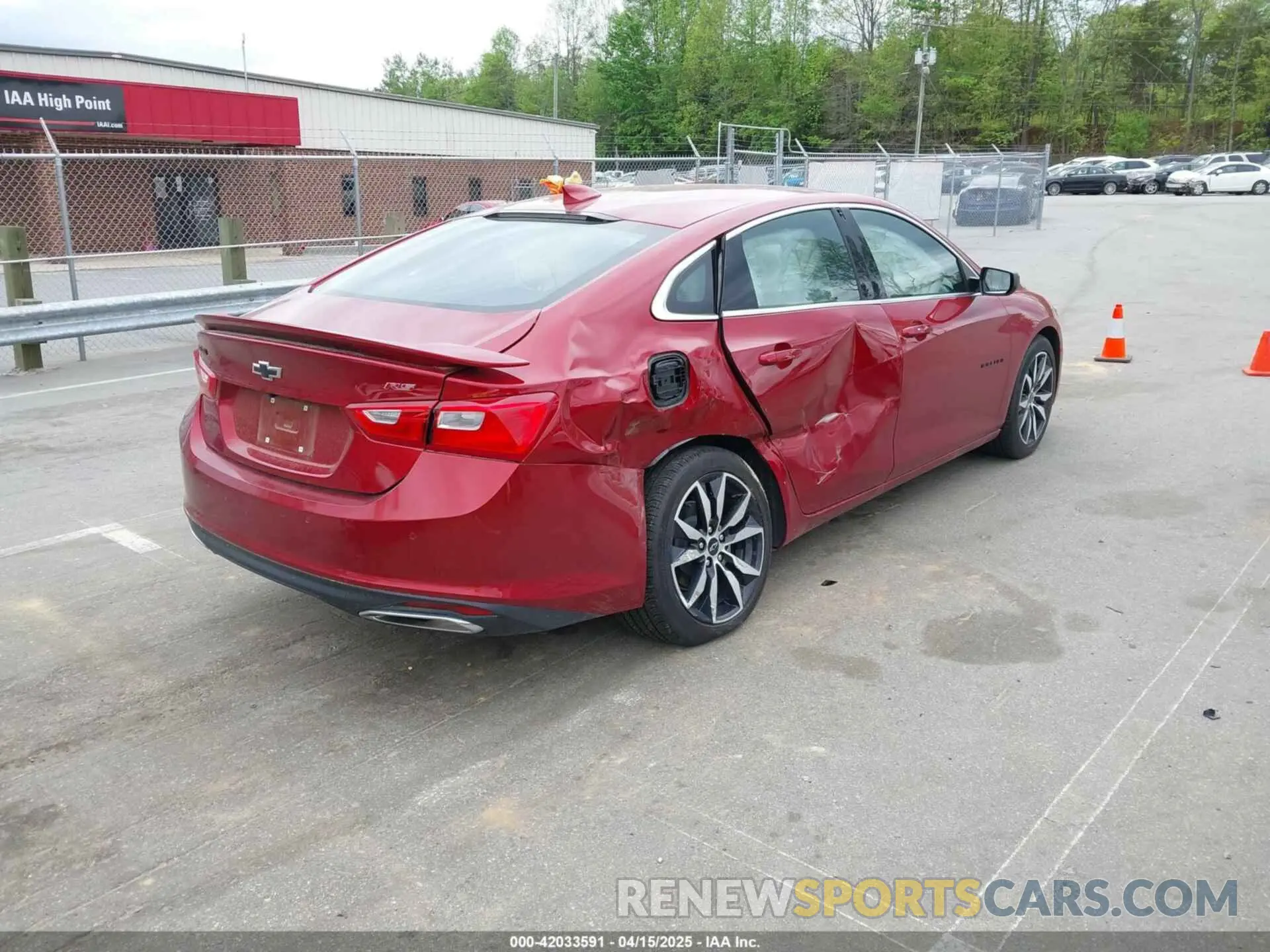 4 fotografías del automóvil dañado 1G1ZG5ST6RF175489 CHEVROLET MALIBU 2024