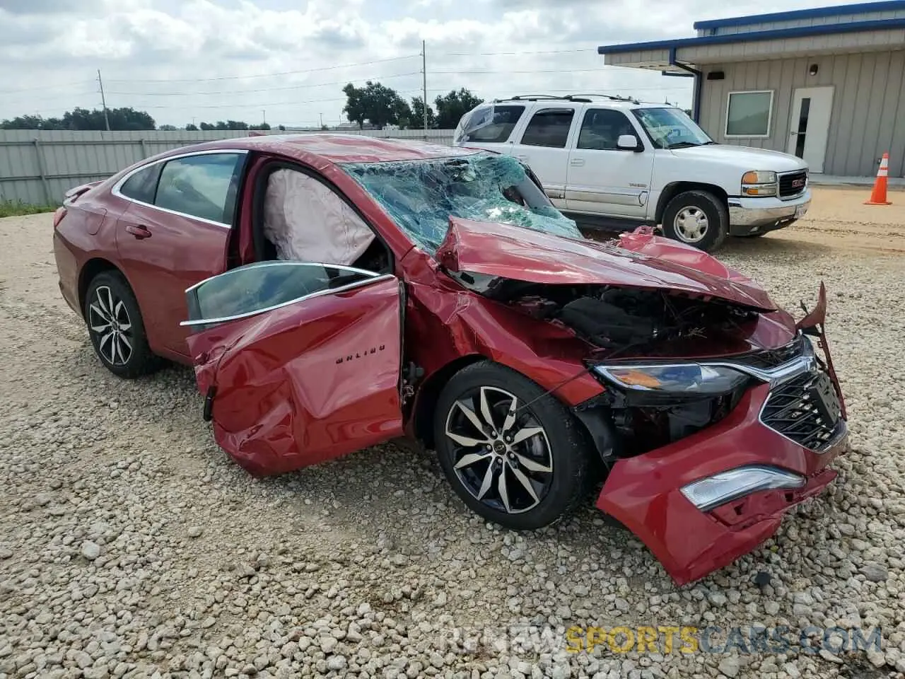 4 fotografías del automóvil dañado 1G1ZG5ST7RF104494 CHEVROLET MALIBU 2024