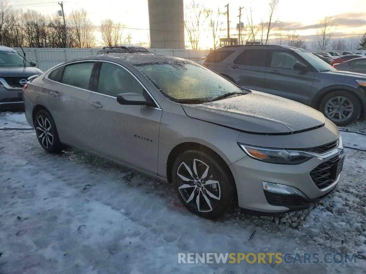 4 fotografías del automóvil dañado 1G1ZG5ST7RF246621 CHEVROLET MALIBU 2024