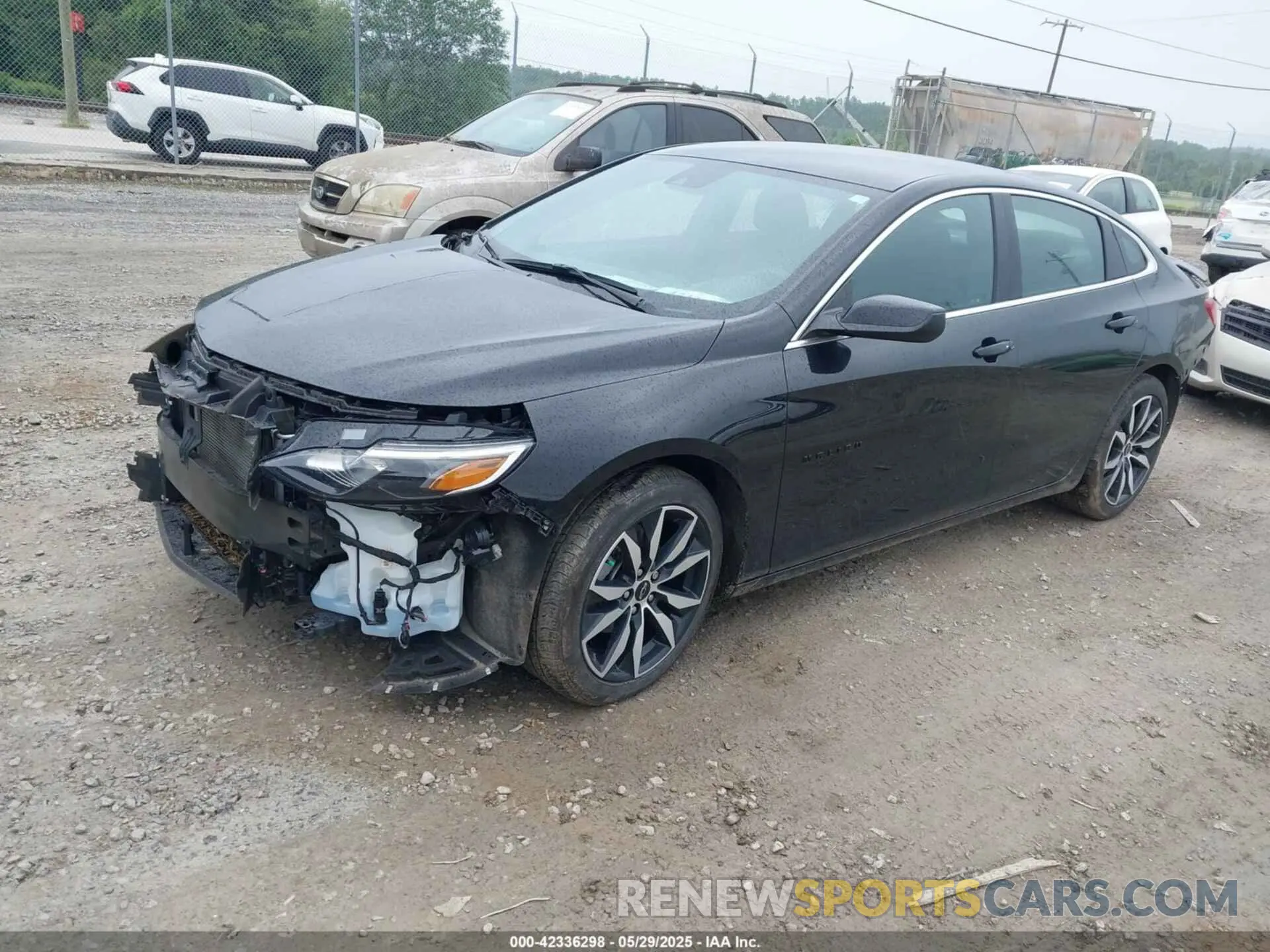 2 fotografías del automóvil dañado 1G1ZG5ST8RF149542 CHEVROLET MALIBU 2024