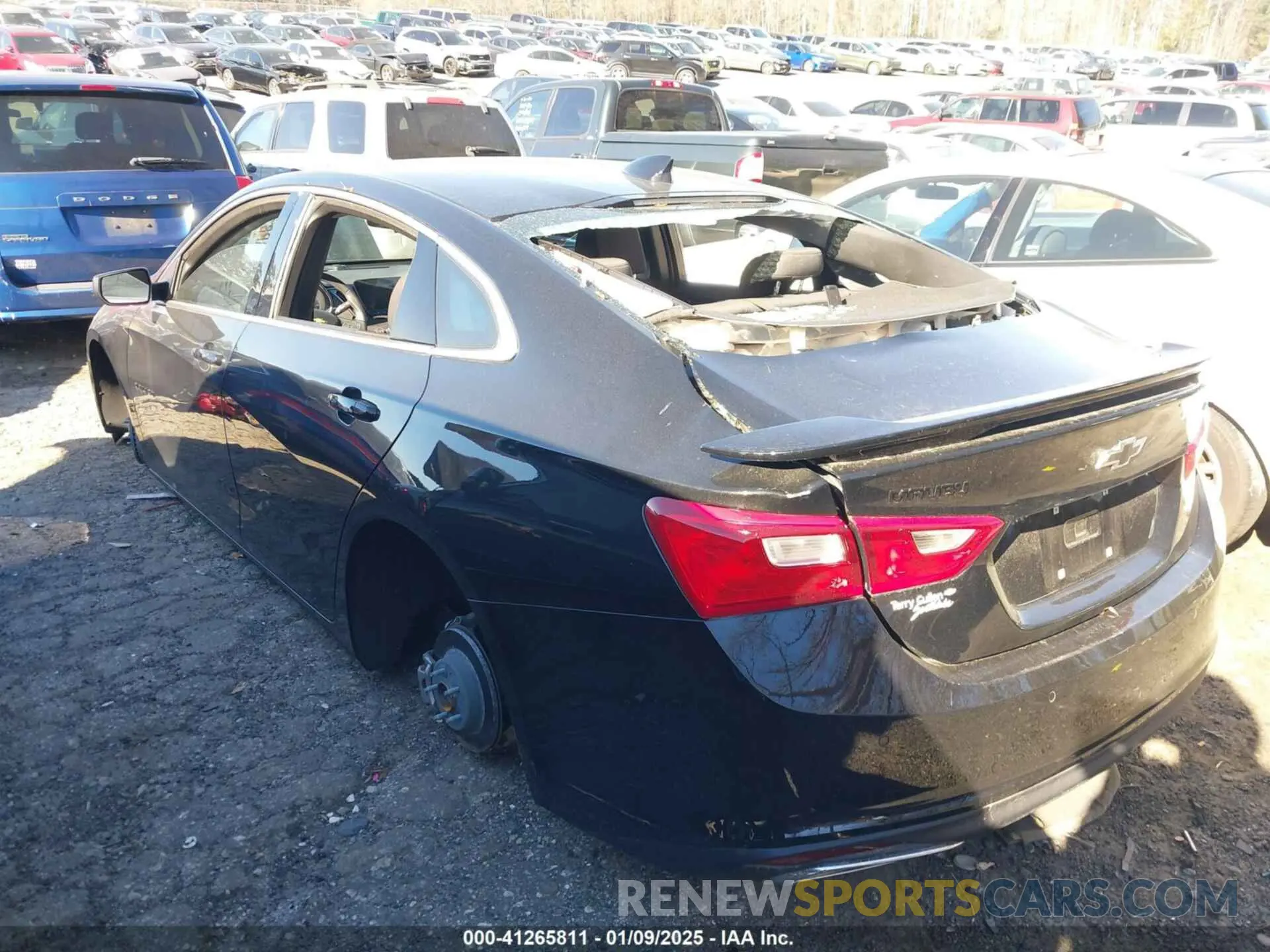 3 fotografías del automóvil dañado 1G1ZG5ST8RF234283 CHEVROLET MALIBU 2024