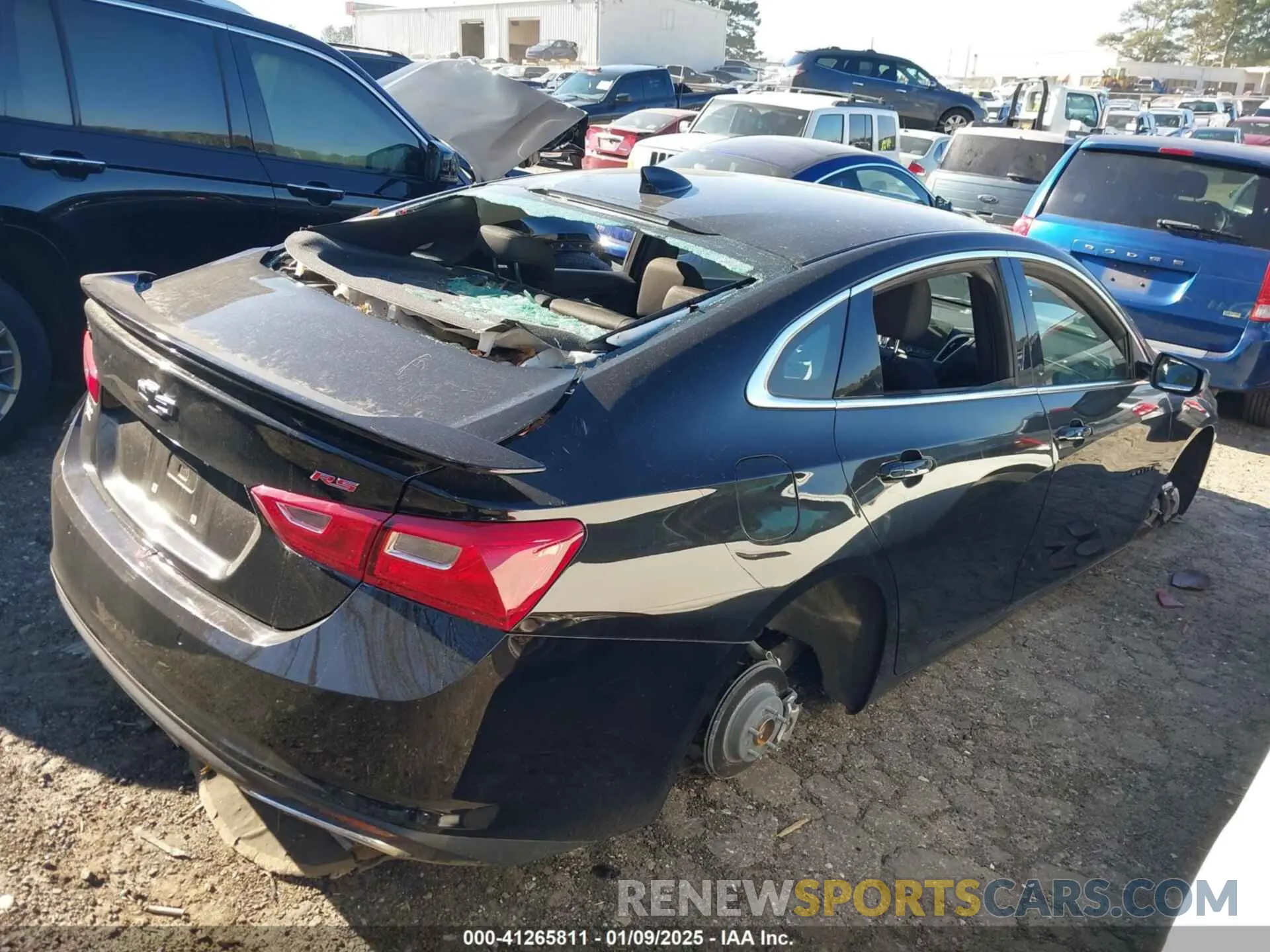 4 fotografías del automóvil dañado 1G1ZG5ST8RF234283 CHEVROLET MALIBU 2024
