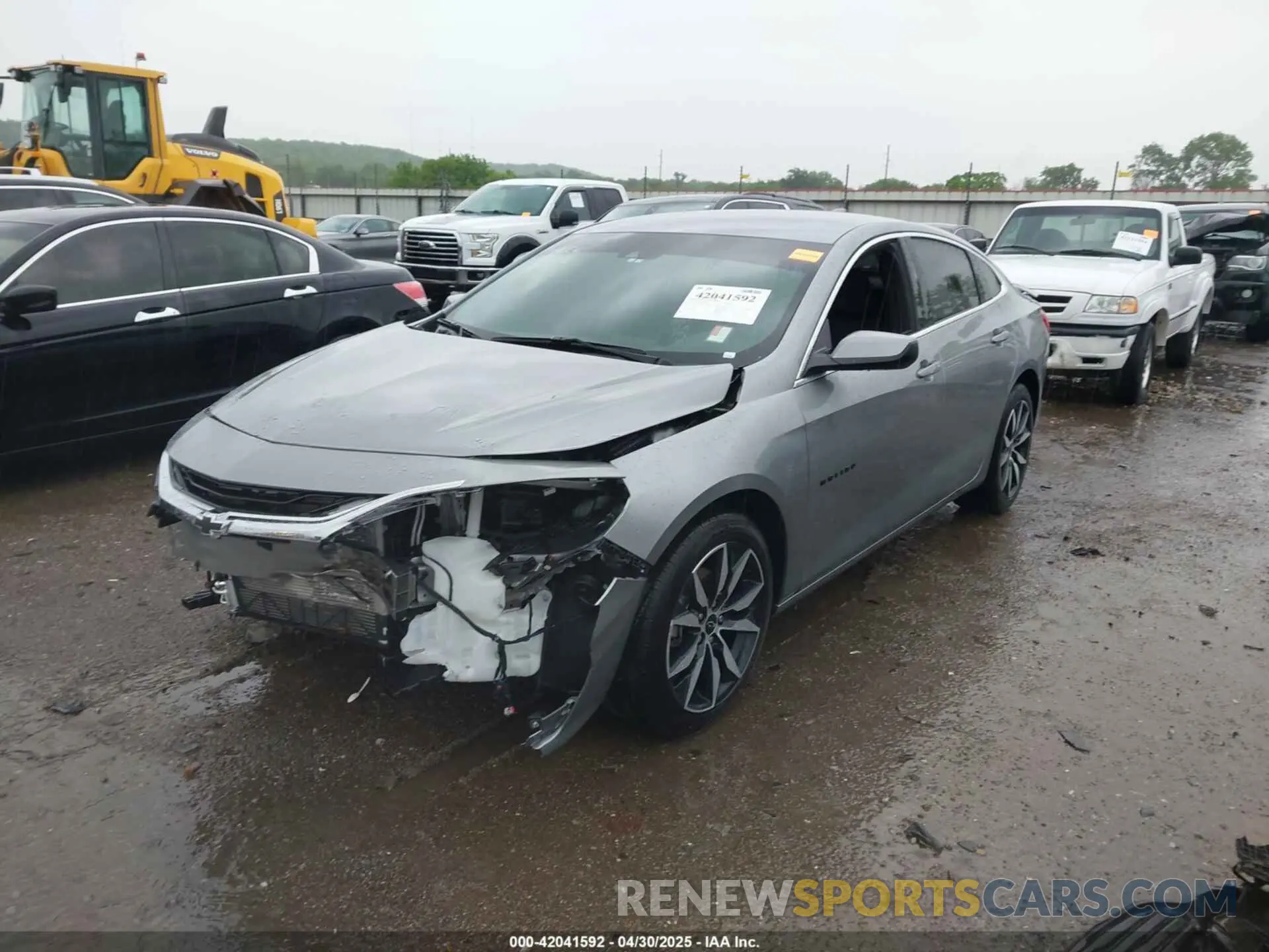 2 fotografías del automóvil dañado 1G1ZG5ST9RF188480 CHEVROLET MALIBU 2024