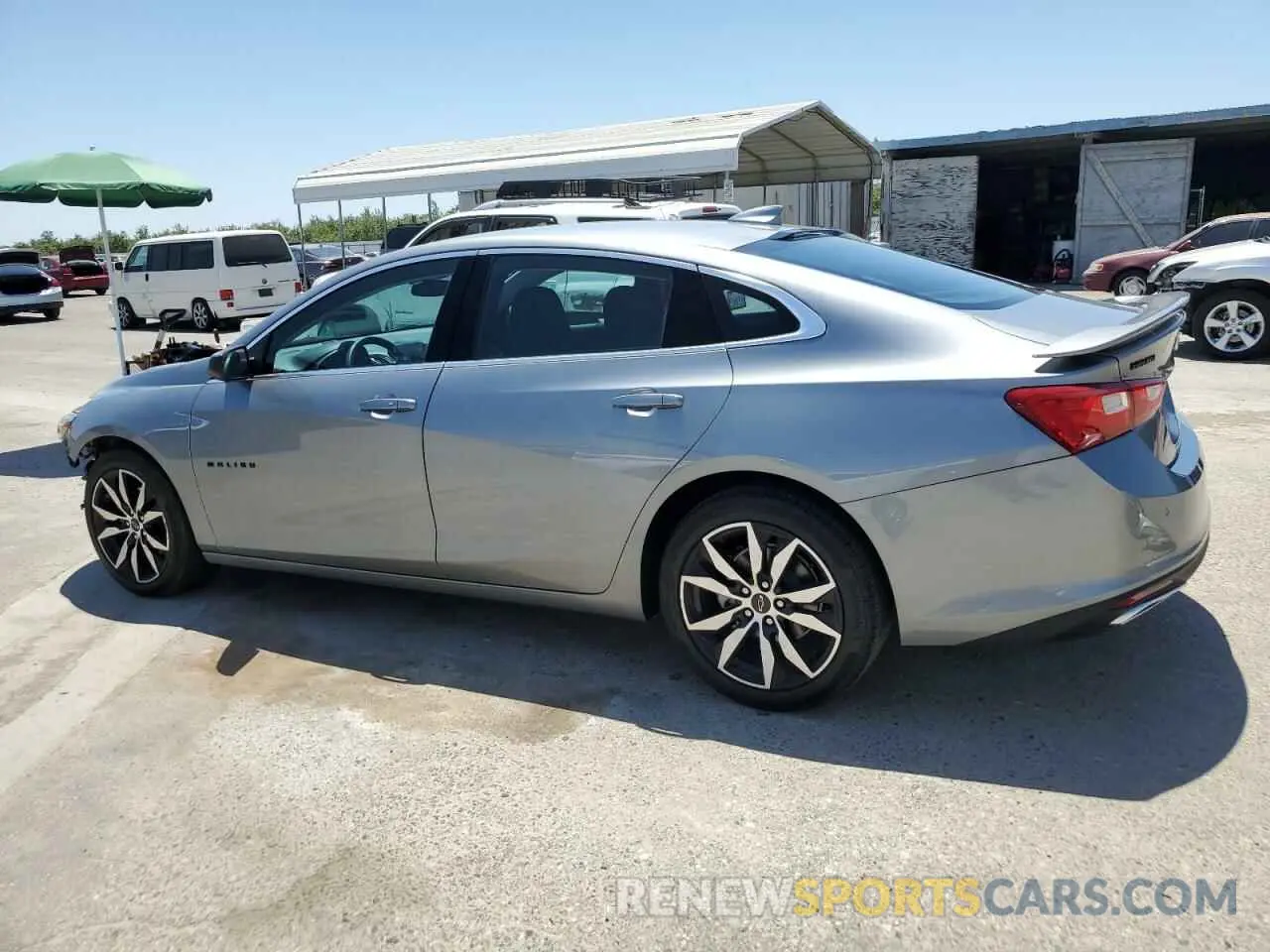 2 fotografías del automóvil dañado 1G1ZG5STXRF149347 CHEVROLET MALIBU 2024