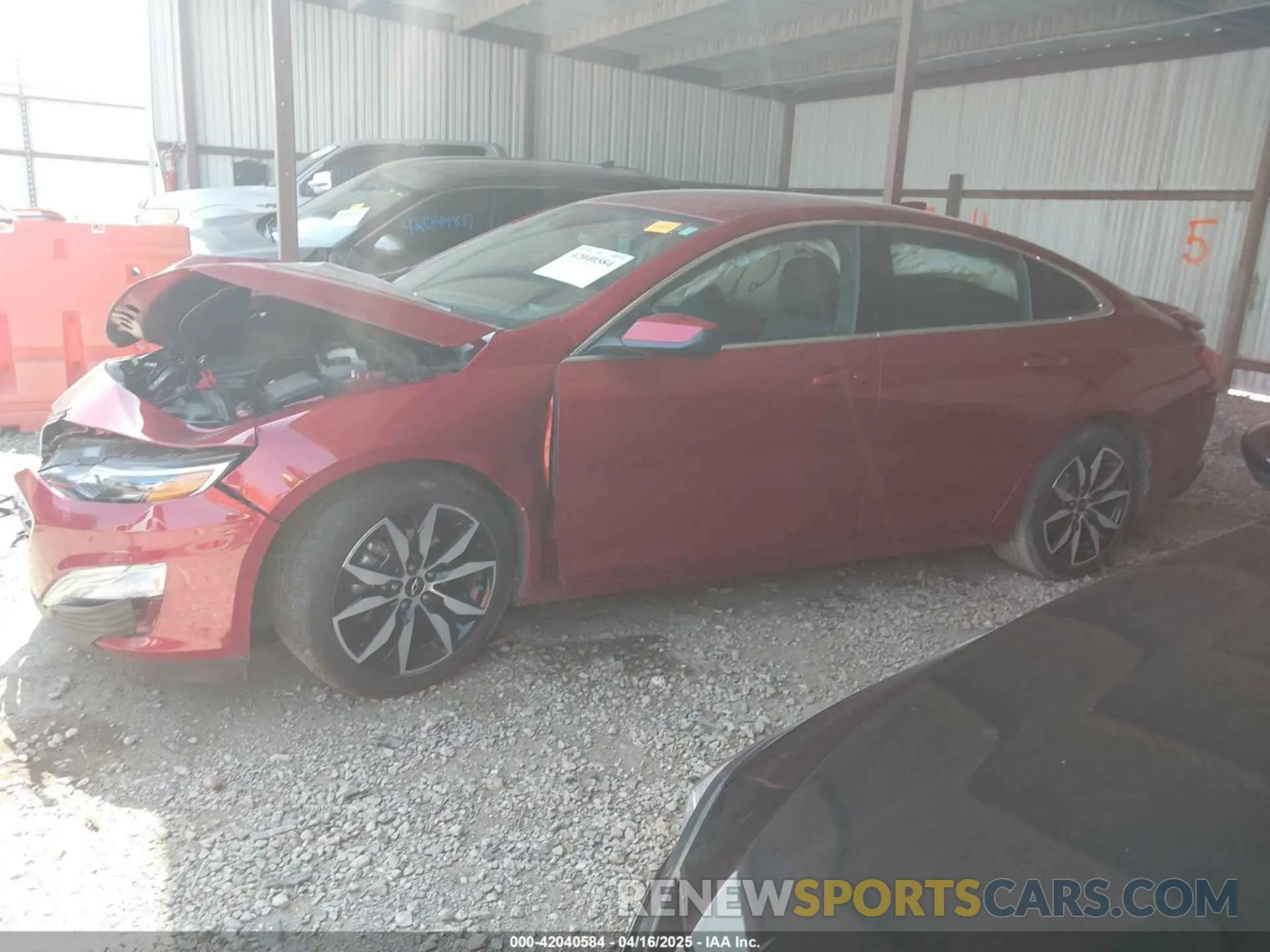 14 fotografías del automóvil dañado 1G1ZG5STXRF247424 CHEVROLET MALIBU 2024