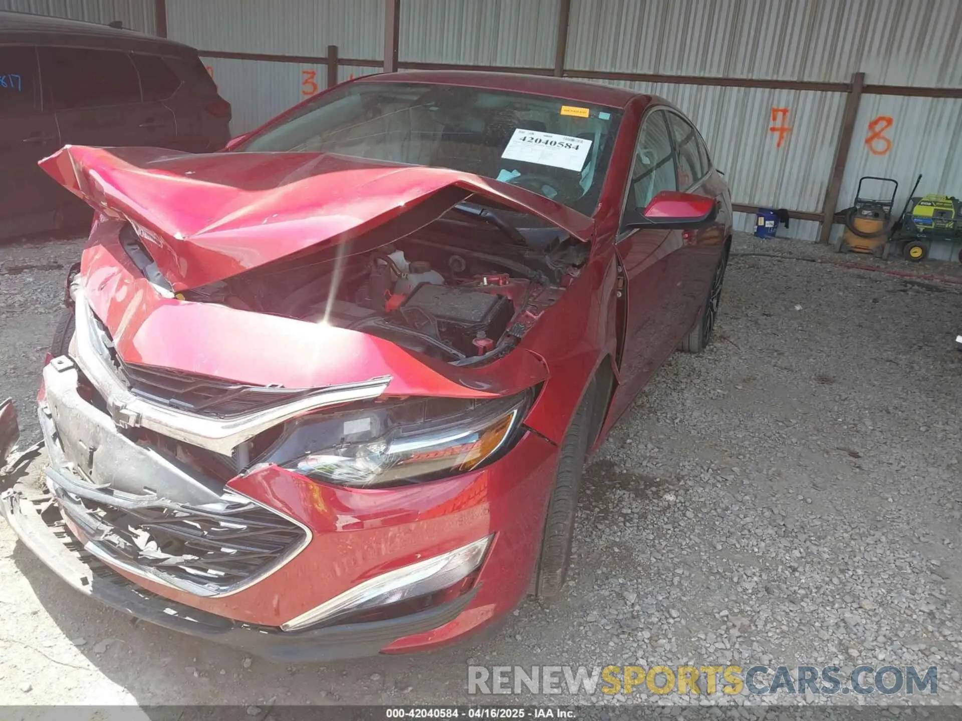 2 fotografías del automóvil dañado 1G1ZG5STXRF247424 CHEVROLET MALIBU 2024