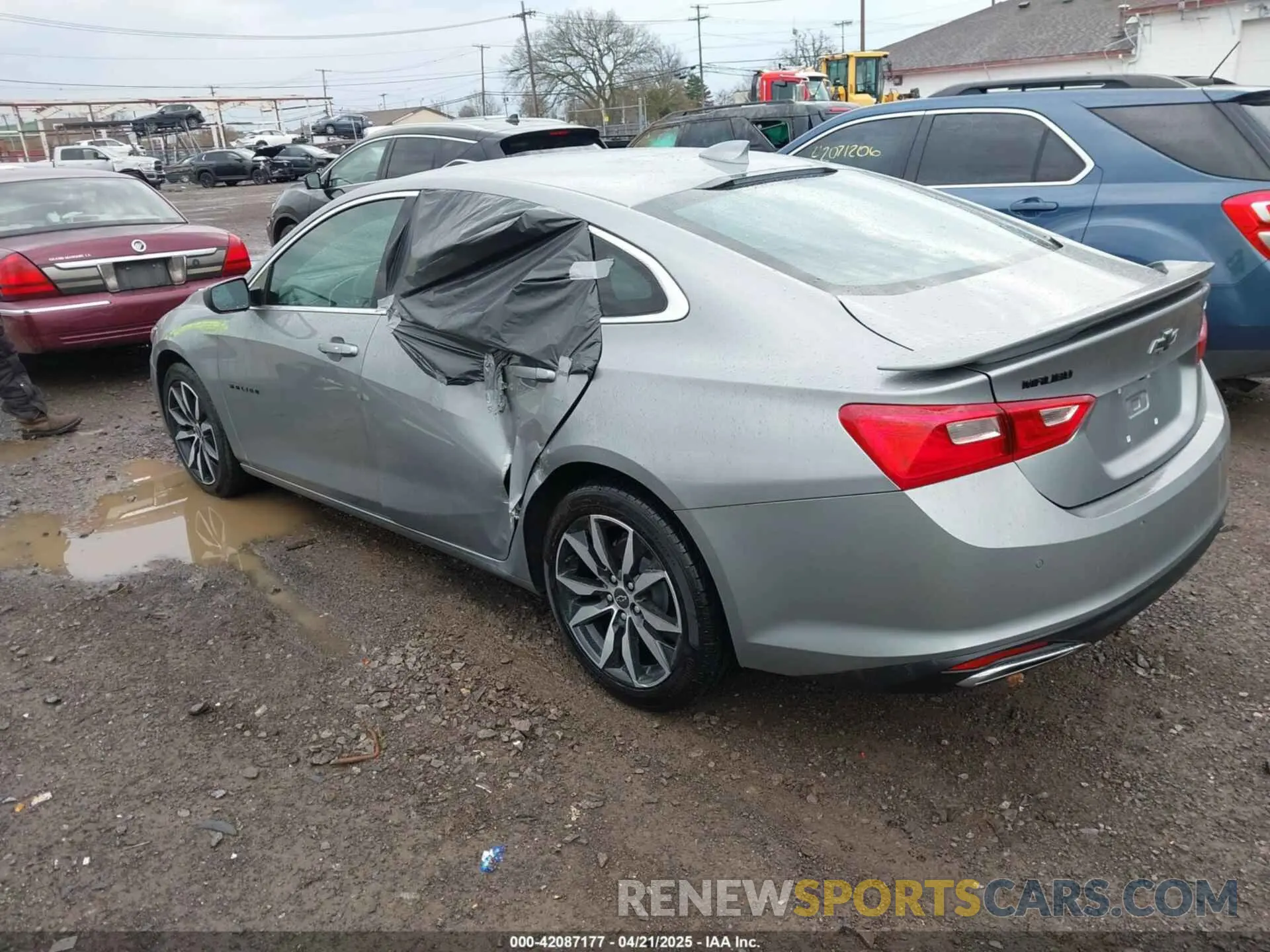 3 fotografías del automóvil dañado 1G1ZG5STXRF252168 CHEVROLET MALIBU 2024