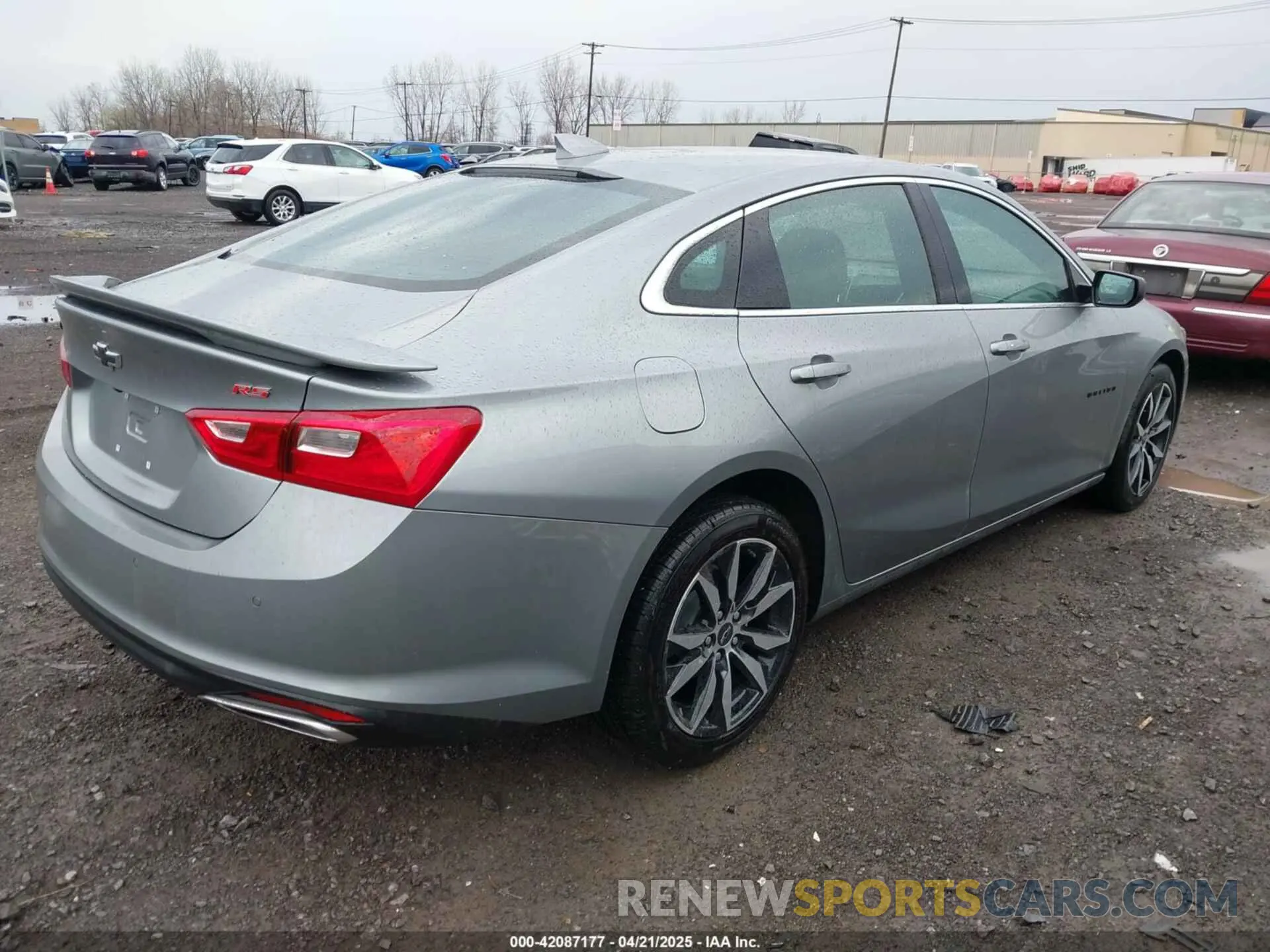 4 fotografías del automóvil dañado 1G1ZG5STXRF252168 CHEVROLET MALIBU 2024