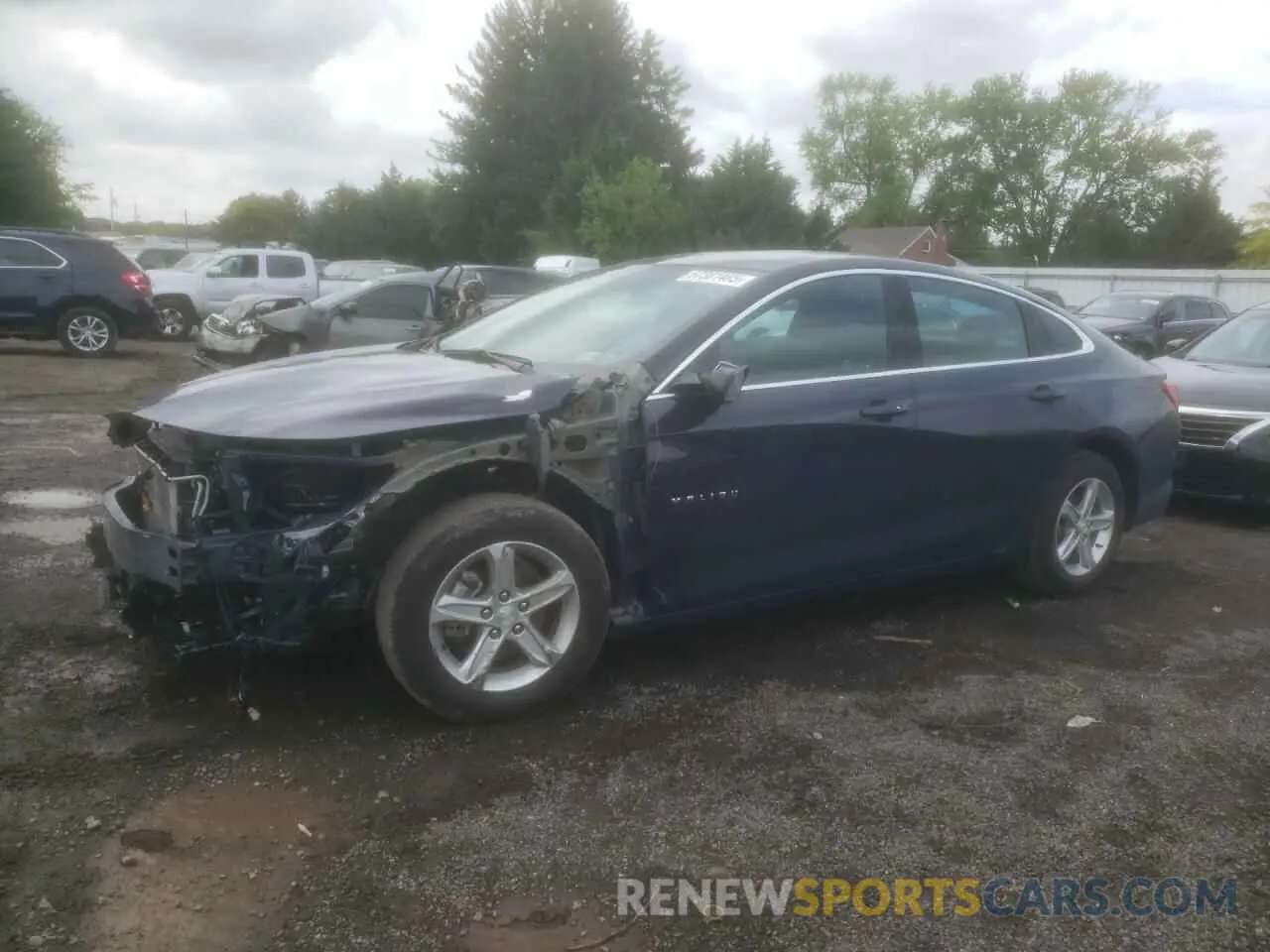 1 fotografías del automóvil dañado 1G1ZB5ST1SF106598 CHEVROLET MALIBU 2025