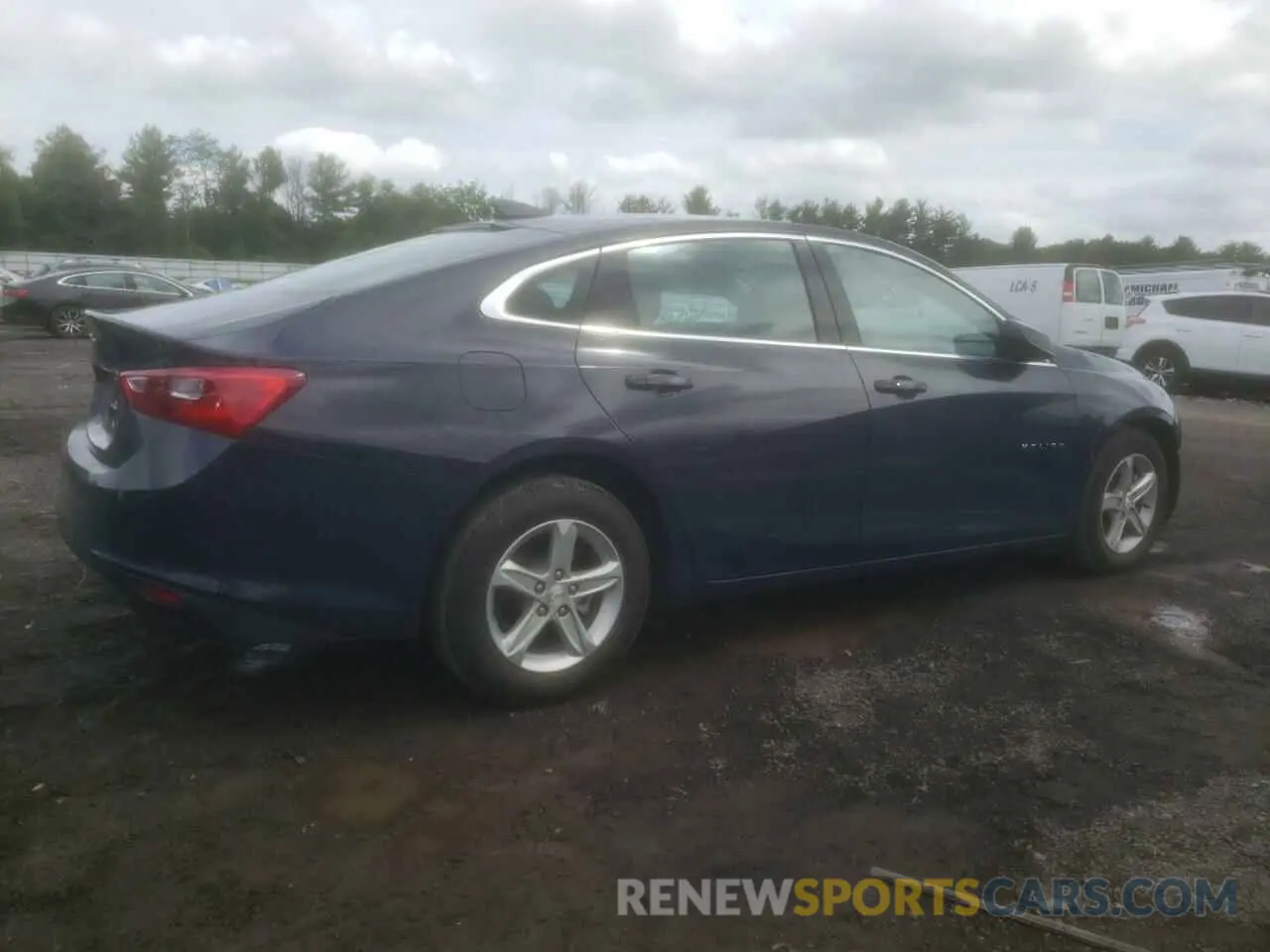 3 fotografías del automóvil dañado 1G1ZB5ST1SF106598 CHEVROLET MALIBU 2025