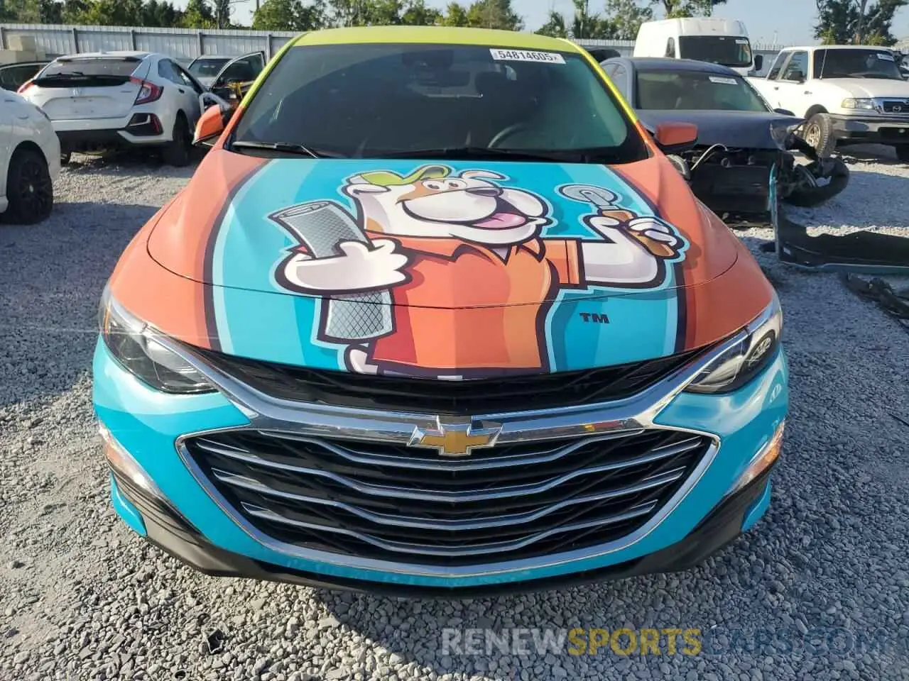5 fotografías del automóvil dañado 1G1ZB5ST1SF106861 CHEVROLET MALIBU 2025