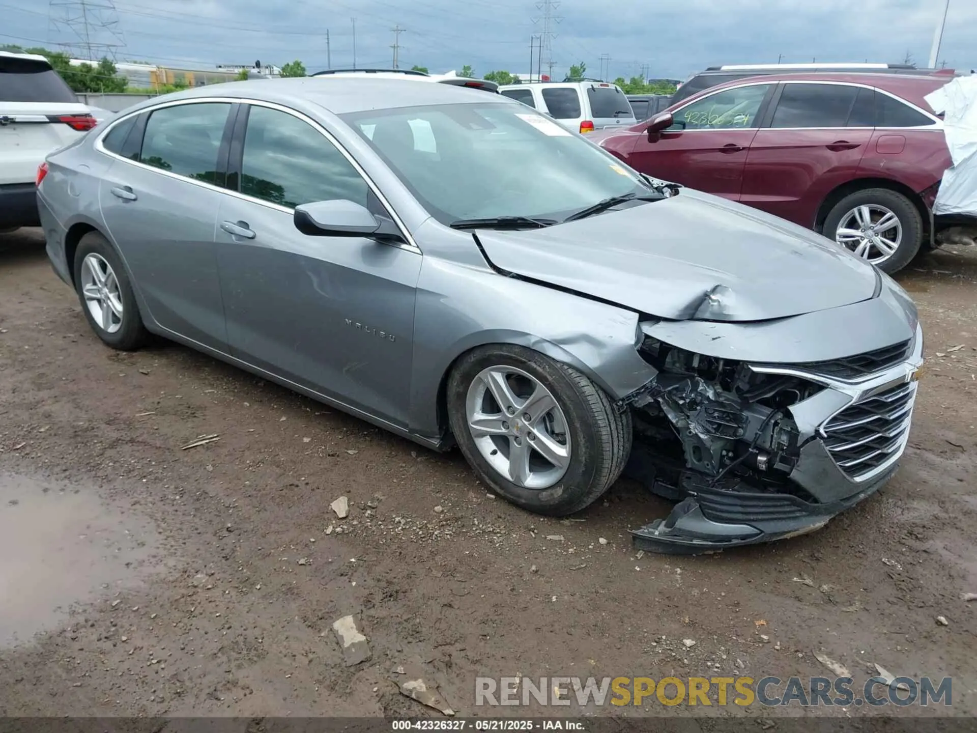 1 fotografías del automóvil dañado 1G1ZB5ST5SF101890 CHEVROLET MALIBU 2025
