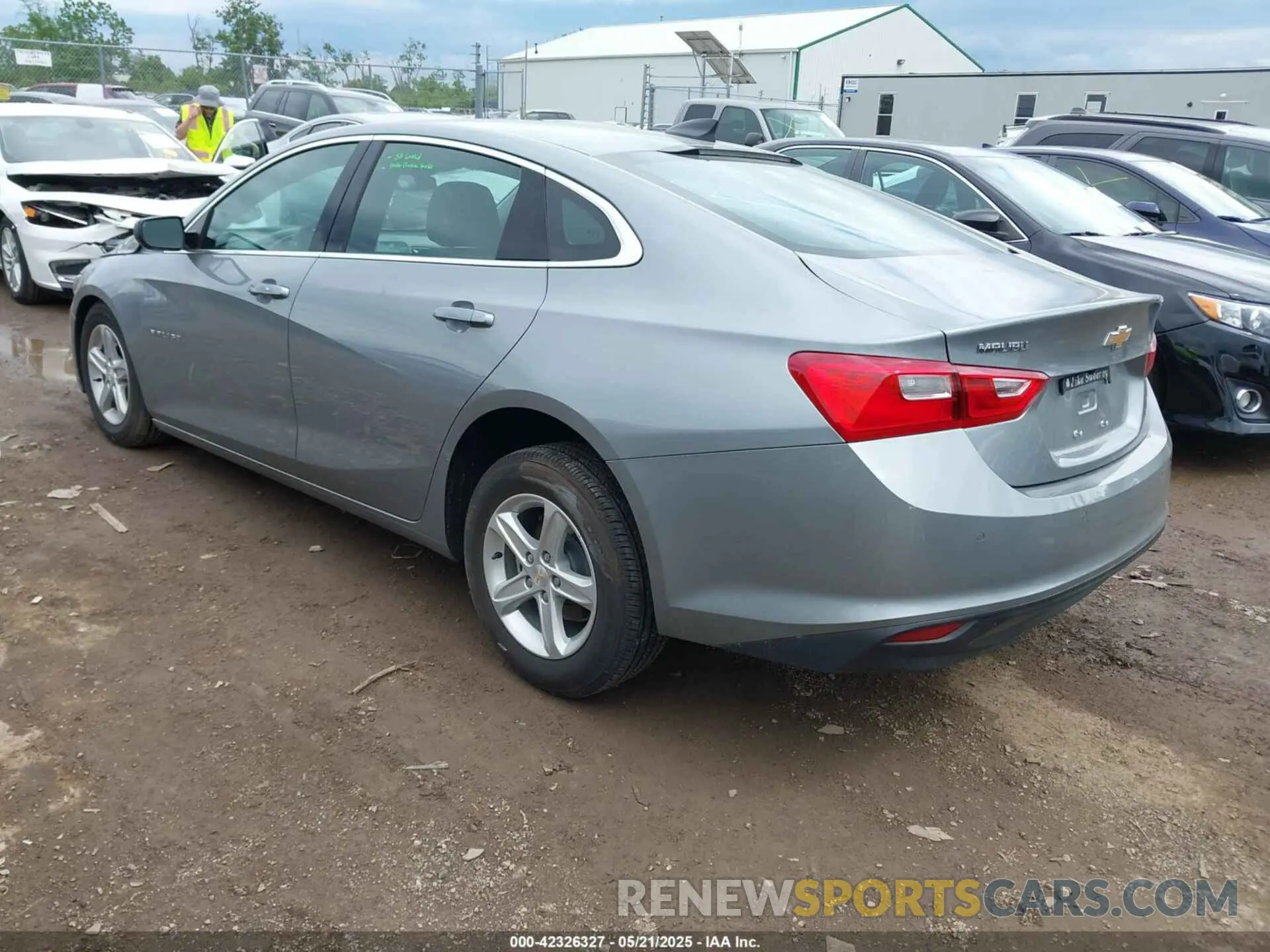 3 fotografías del automóvil dañado 1G1ZB5ST5SF101890 CHEVROLET MALIBU 2025