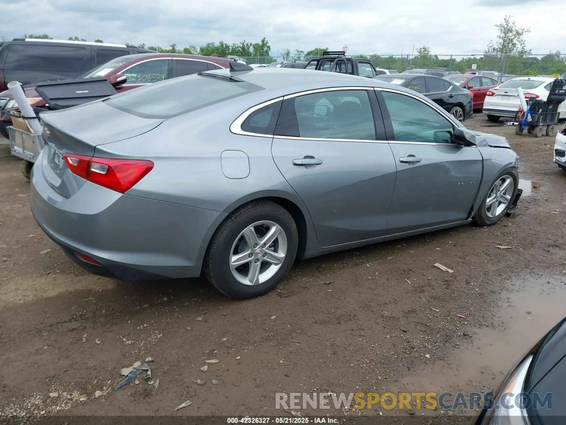 4 fotografías del automóvil dañado 1G1ZB5ST5SF101890 CHEVROLET MALIBU 2025