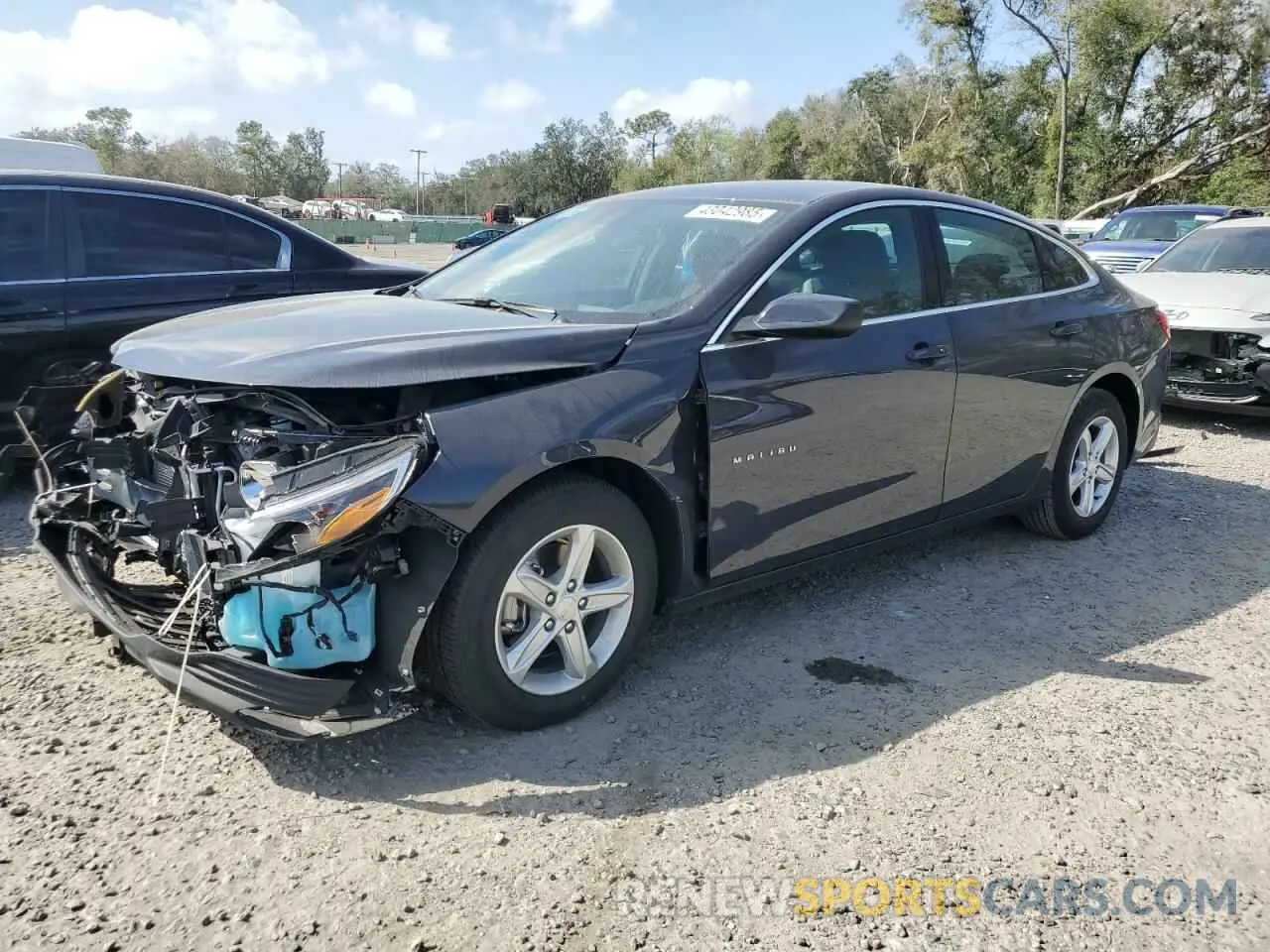 1 fotografías del automóvil dañado 1G1ZB5ST8SF109708 CHEVROLET MALIBU 2025