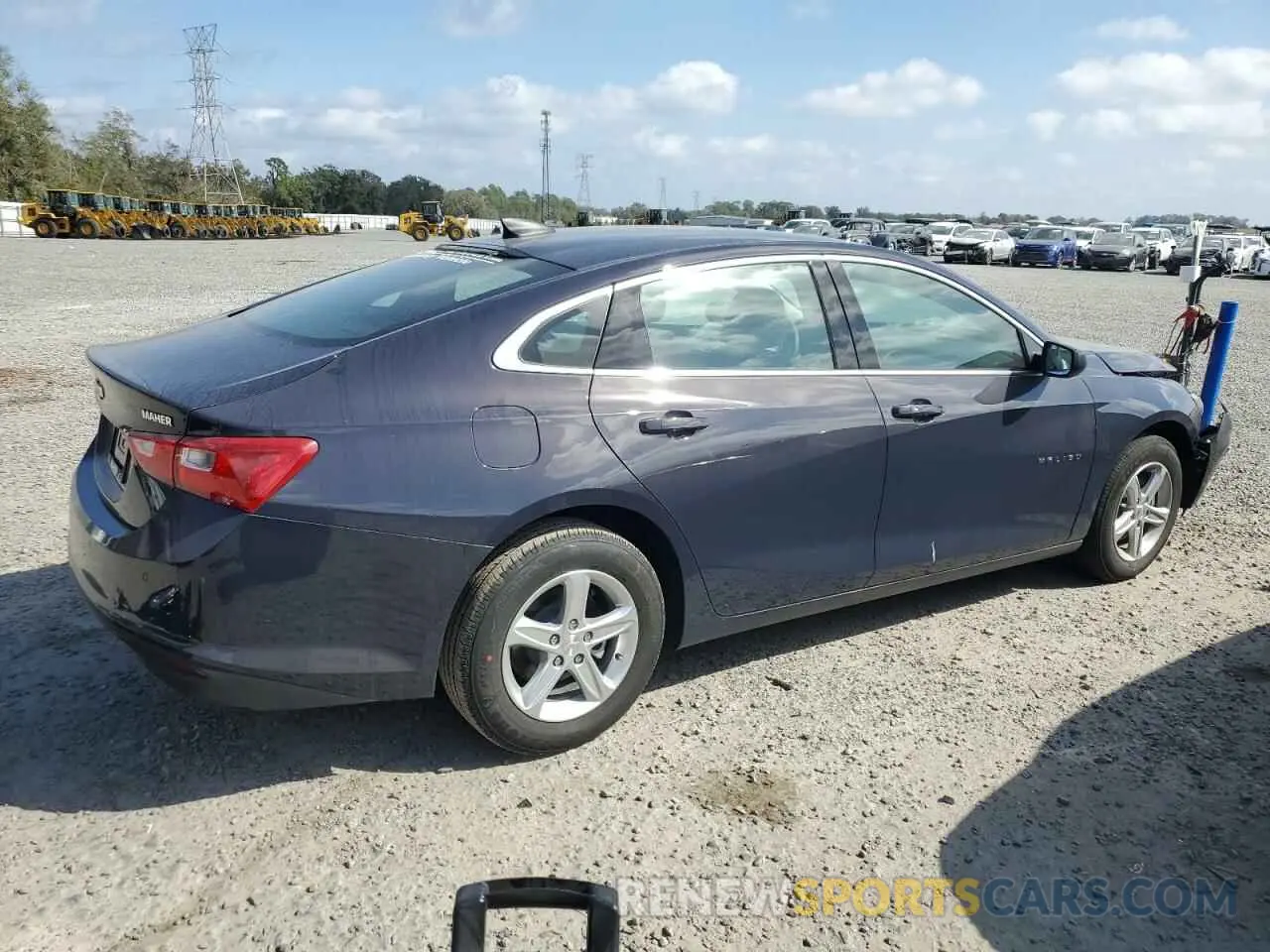 3 fotografías del automóvil dañado 1G1ZB5ST8SF109708 CHEVROLET MALIBU 2025