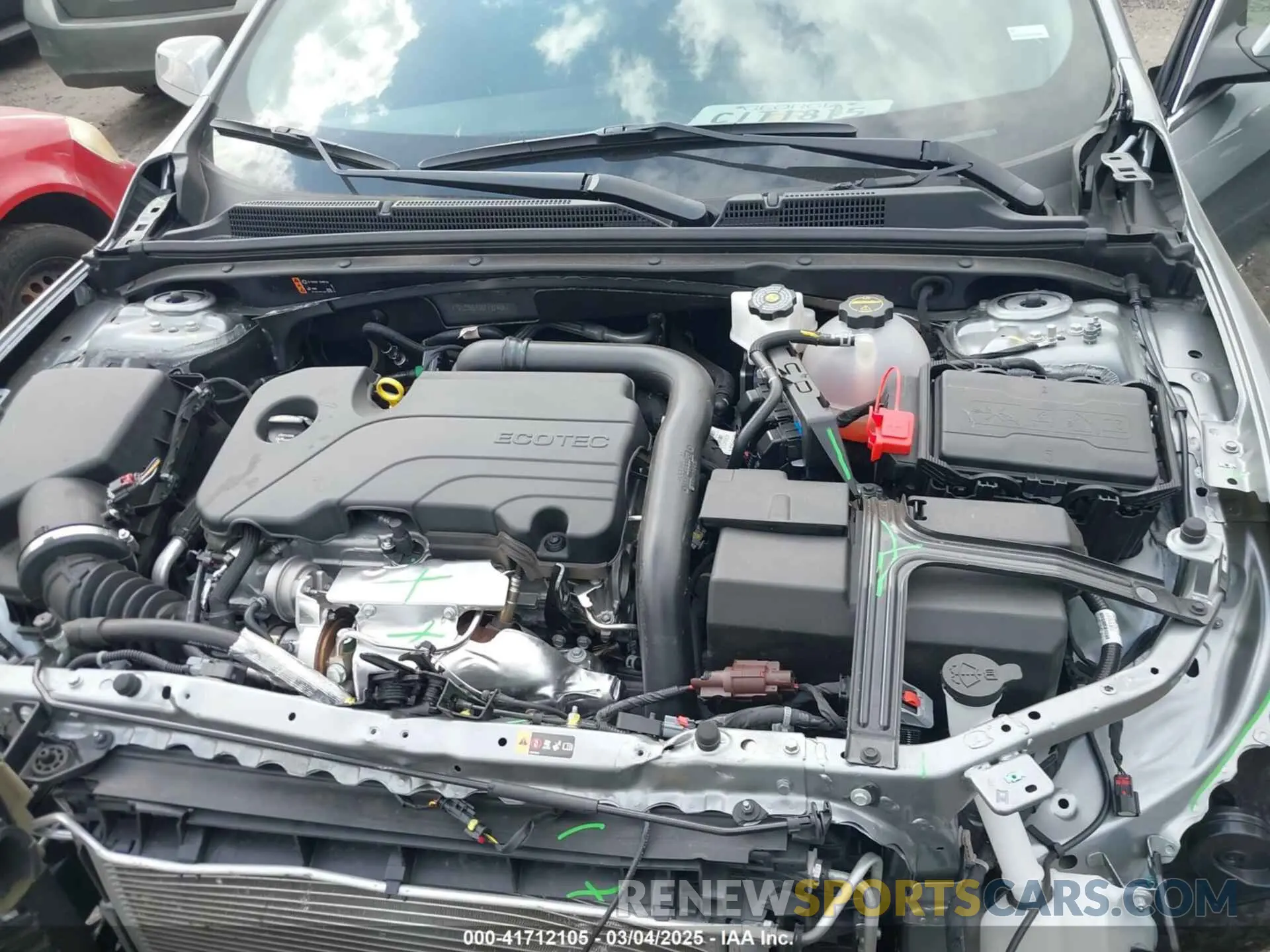 10 fotografías del automóvil dañado 1G1ZD5ST0SF137464 CHEVROLET MALIBU 2025