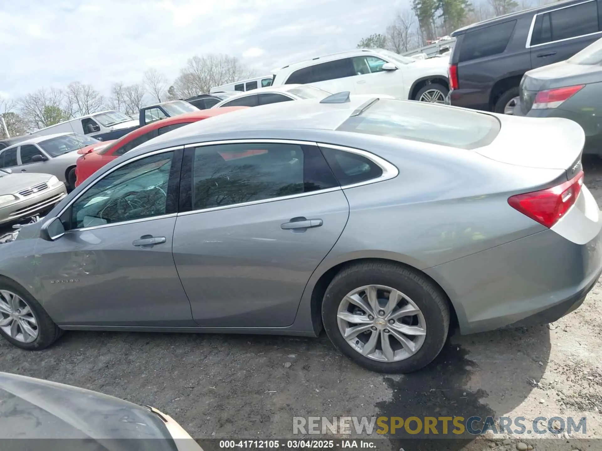 14 fotografías del automóvil dañado 1G1ZD5ST0SF137464 CHEVROLET MALIBU 2025