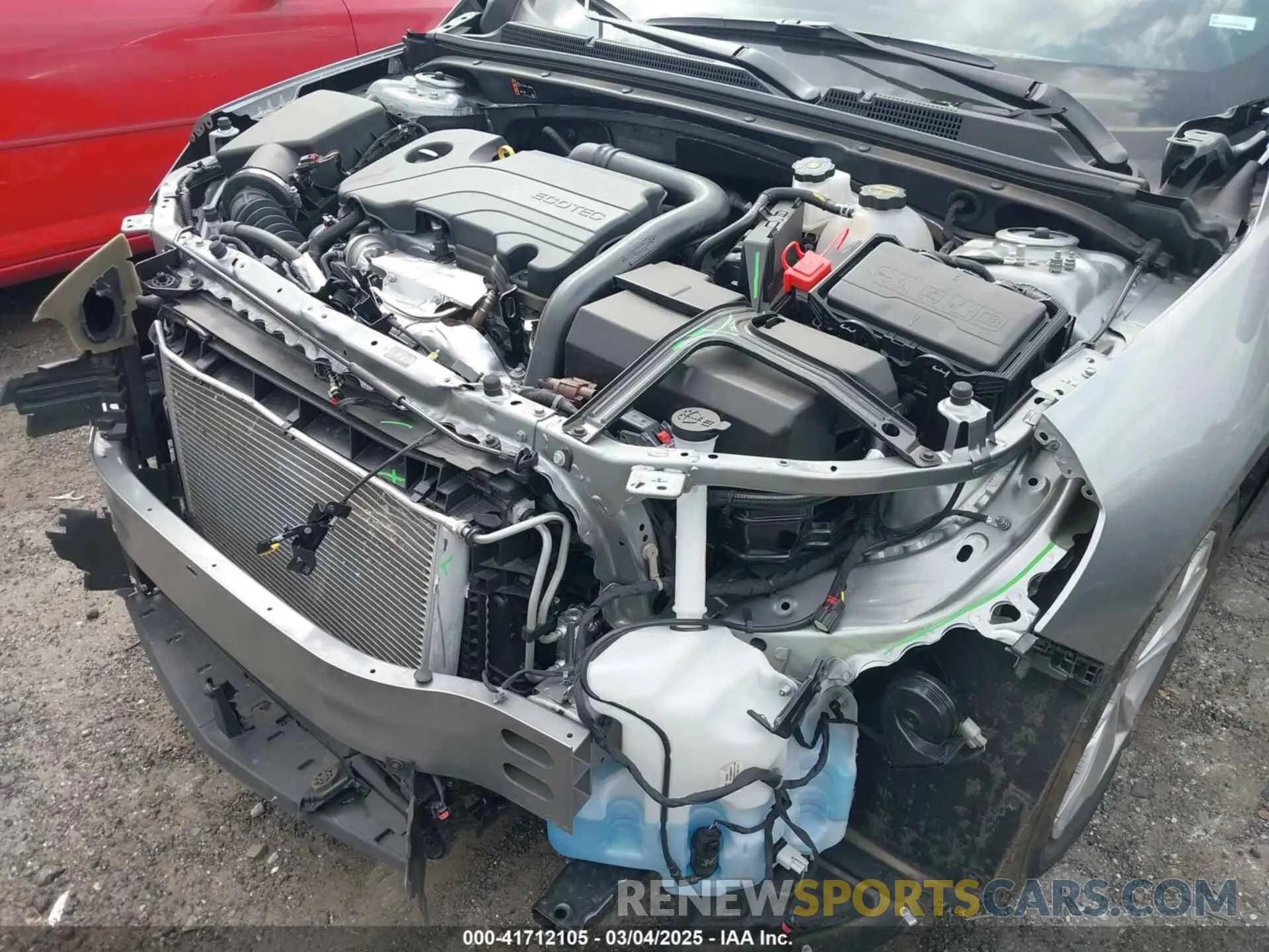 6 fotografías del automóvil dañado 1G1ZD5ST0SF137464 CHEVROLET MALIBU 2025