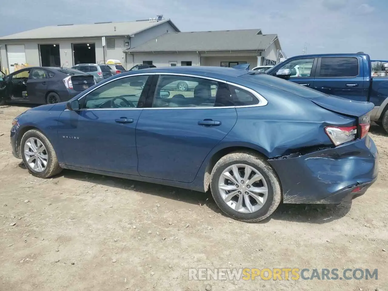 2 fotografías del automóvil dañado 1G1ZD5ST2SF124876 CHEVROLET MALIBU 2025